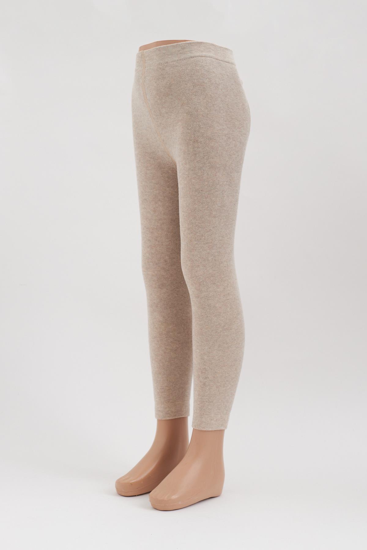 Childrens Tights With Towel Inside Mink