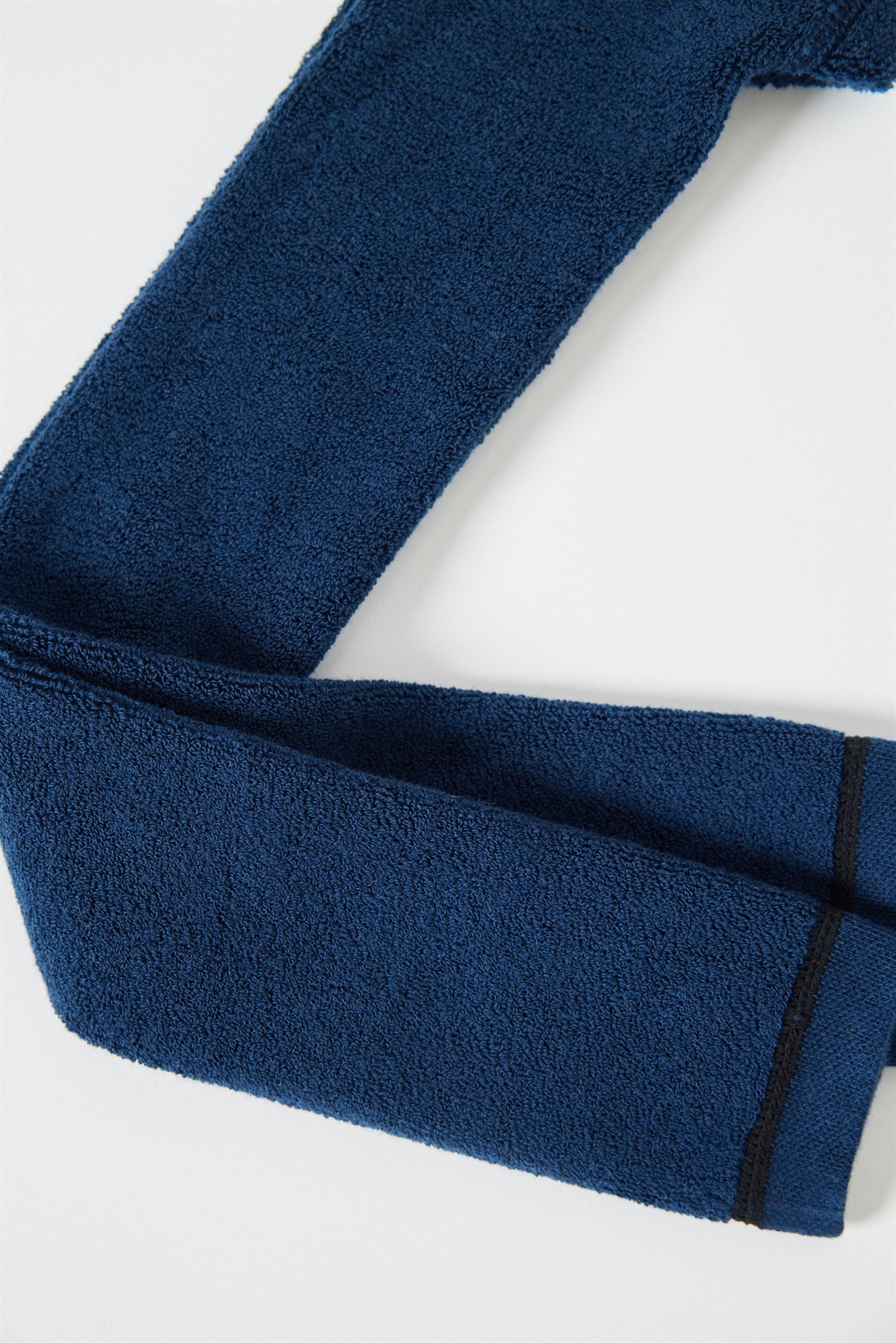 Childrens Leggings with Towel Interior Navy Blue