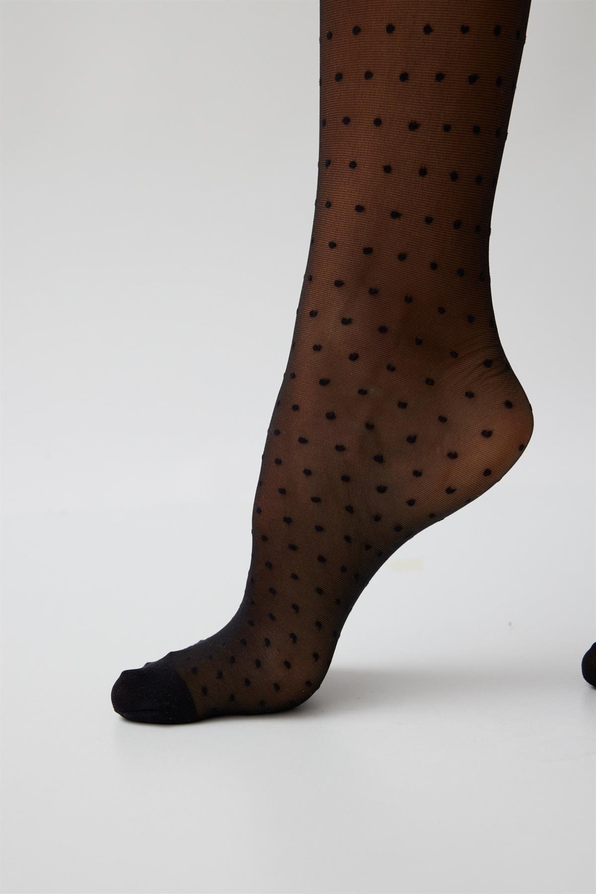 İnce Külotlu Çorap SİYAH