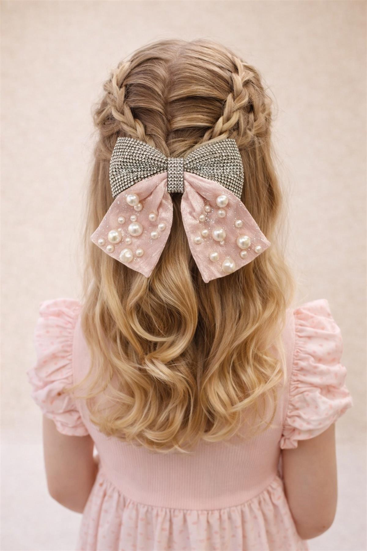 Pearl And Stone Vending Buckle Light Pink