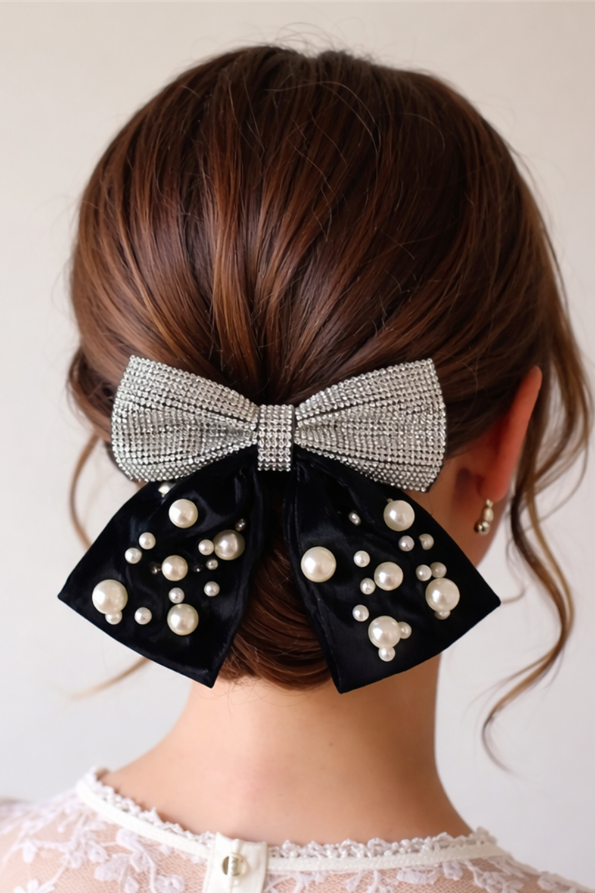 Pearl And Stone Automat Buckle Black