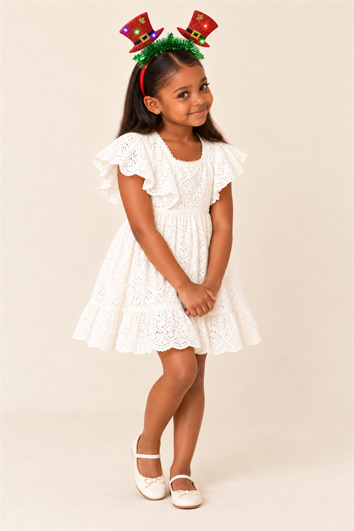 Işıklı Şapka Aksesuarlı Yılbaşı Taç