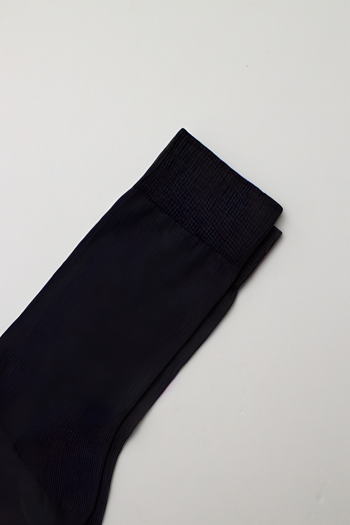 Erkek Jakarlı Soket Çorap Siyah