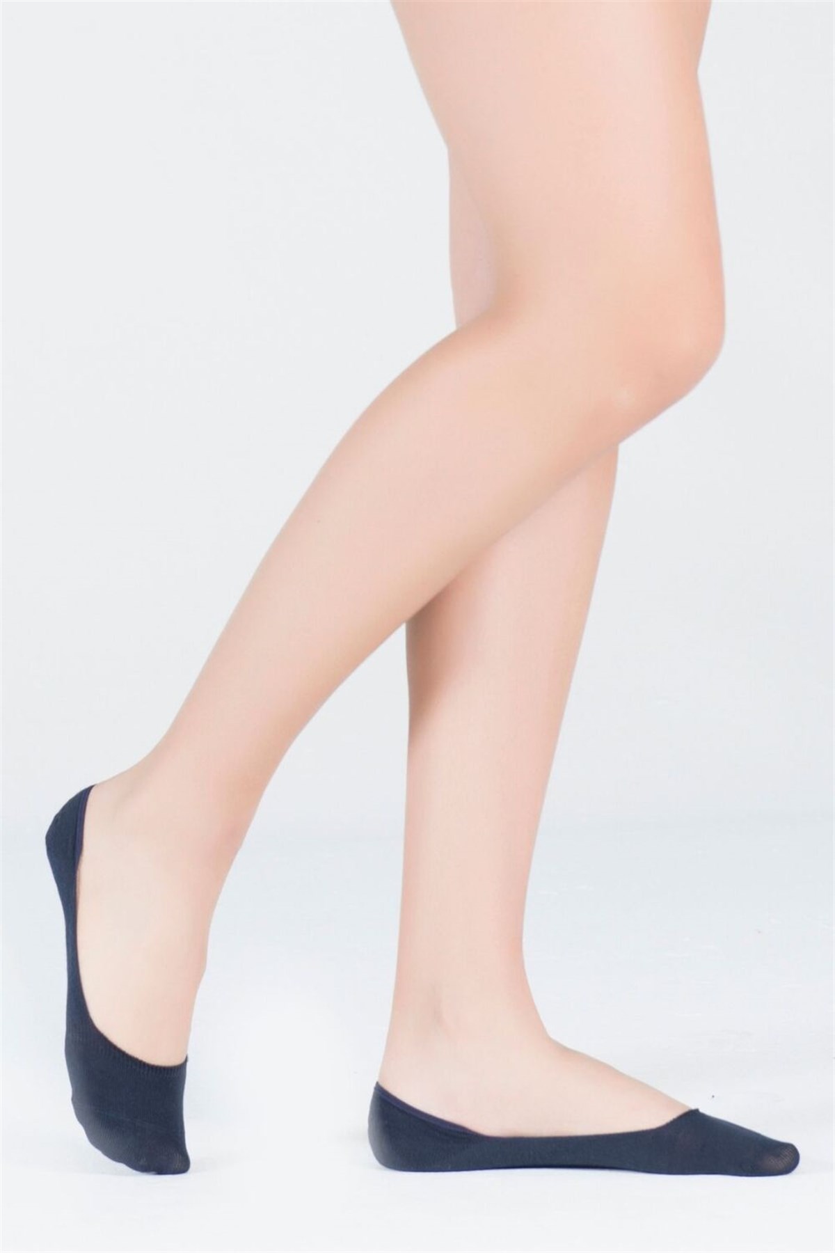 Kadın Basic Görünmez Çorap-Lacivert