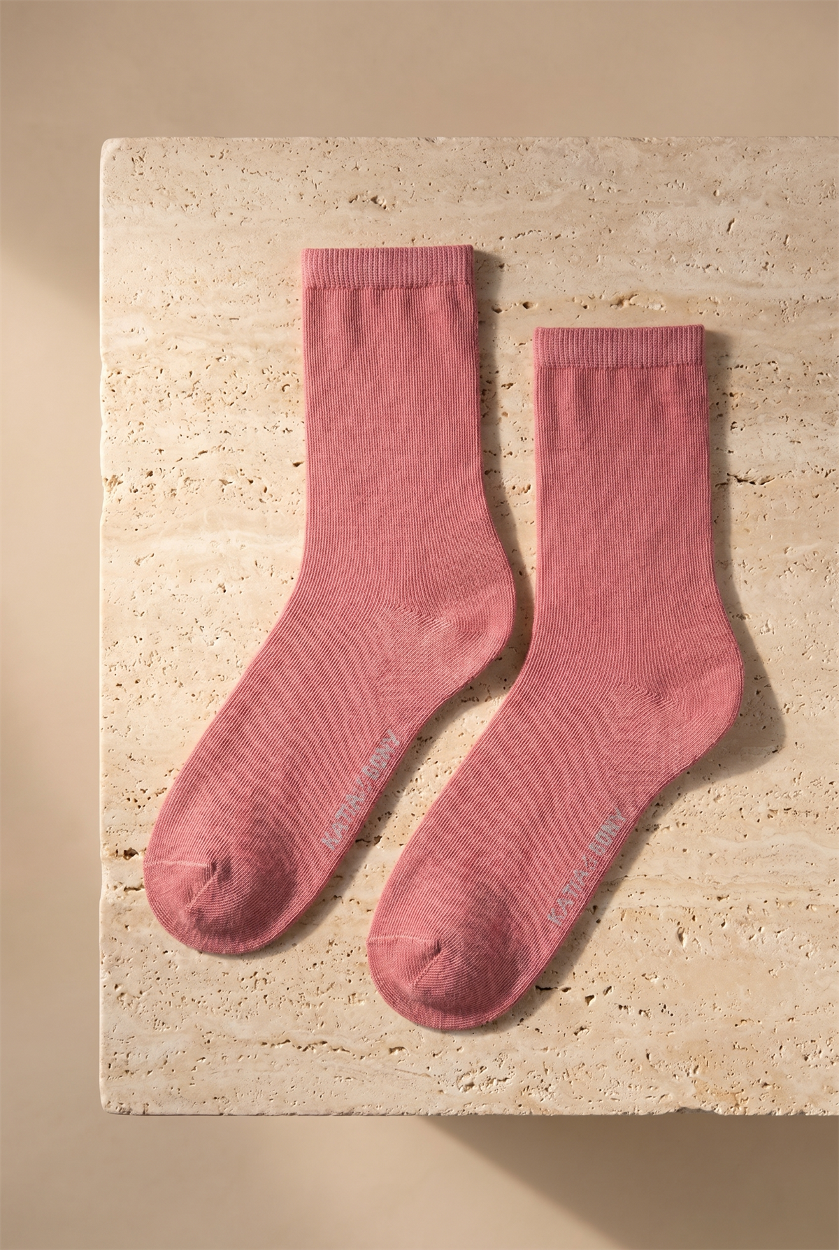 Kadın Family Basic Soket Çorap Gül Pembe