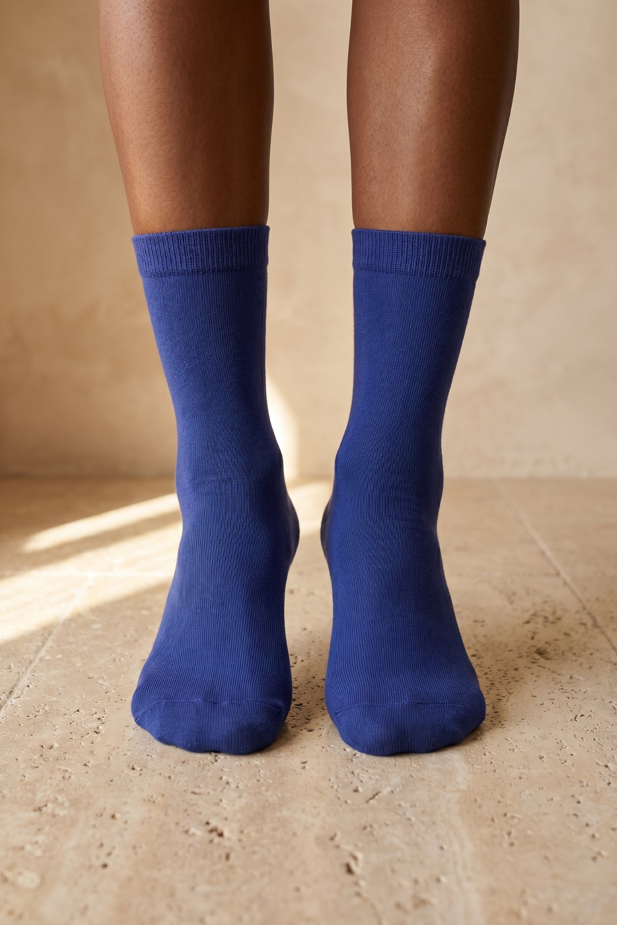 Kadın Family Basic Soket Çorap Mor