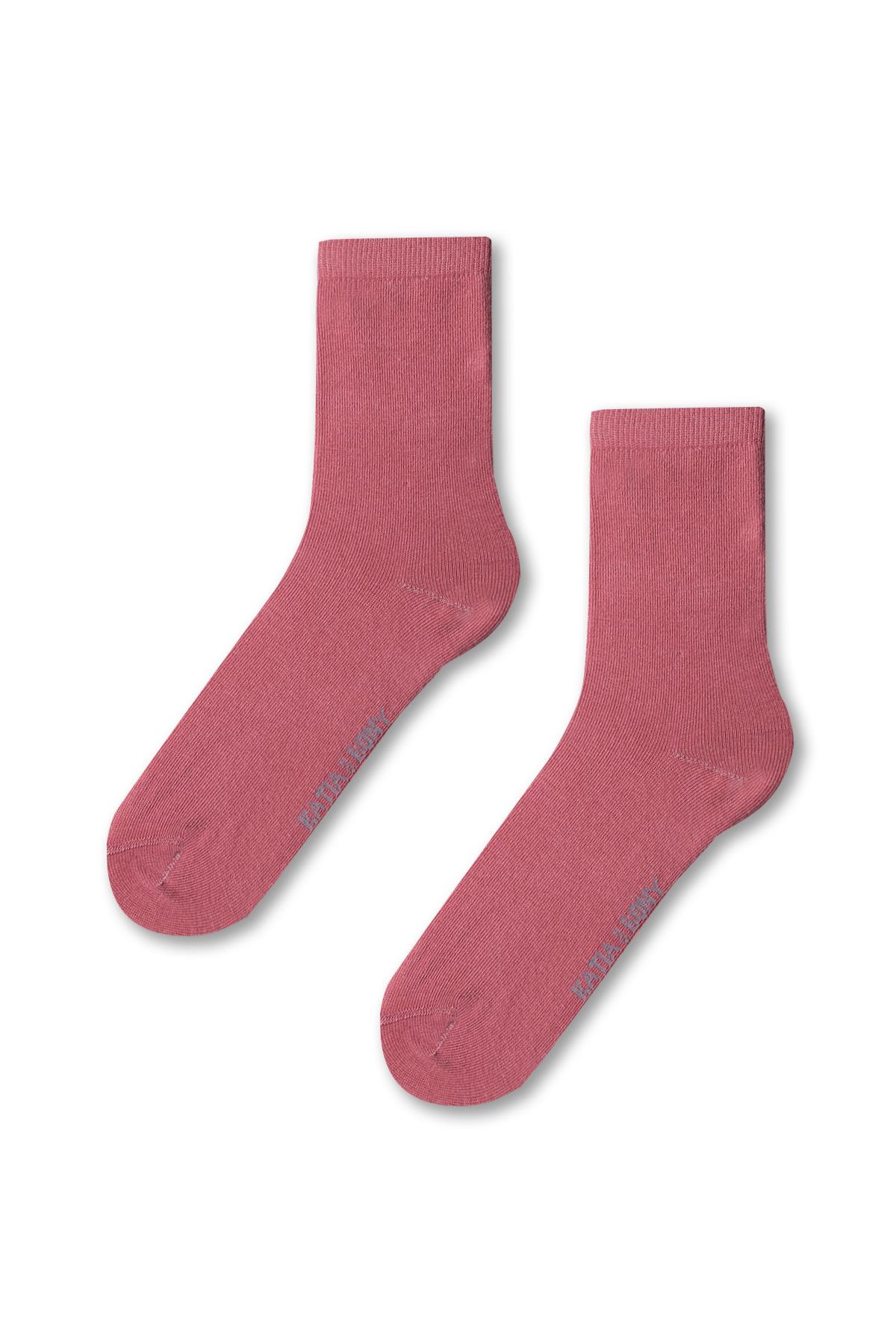 Womens Family Basic Sock Pink