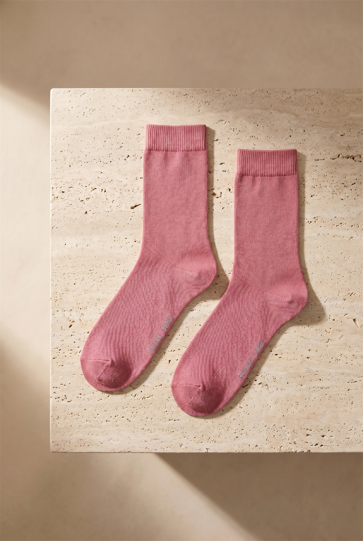 Kadın Family Basic Soket Çorap Pembe