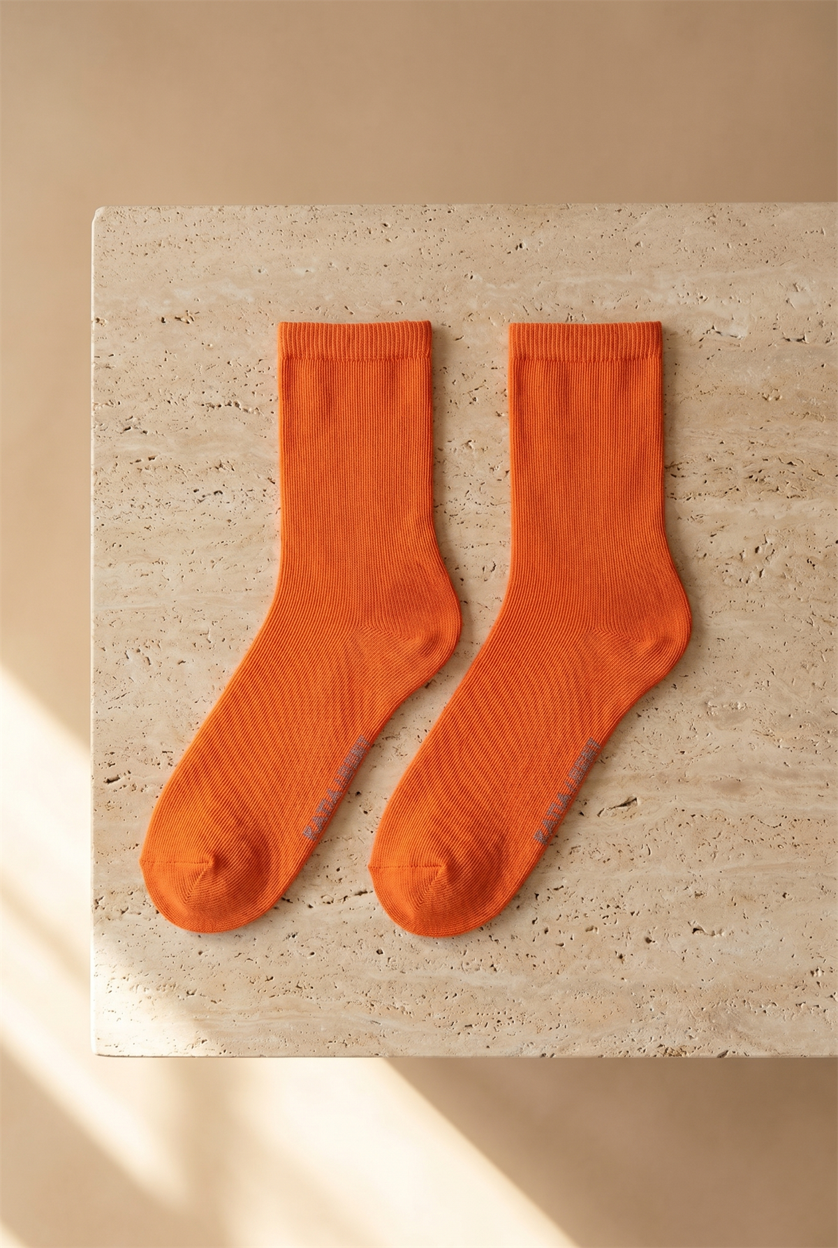 Kadın Family Basic Soket Çorap Turuncu