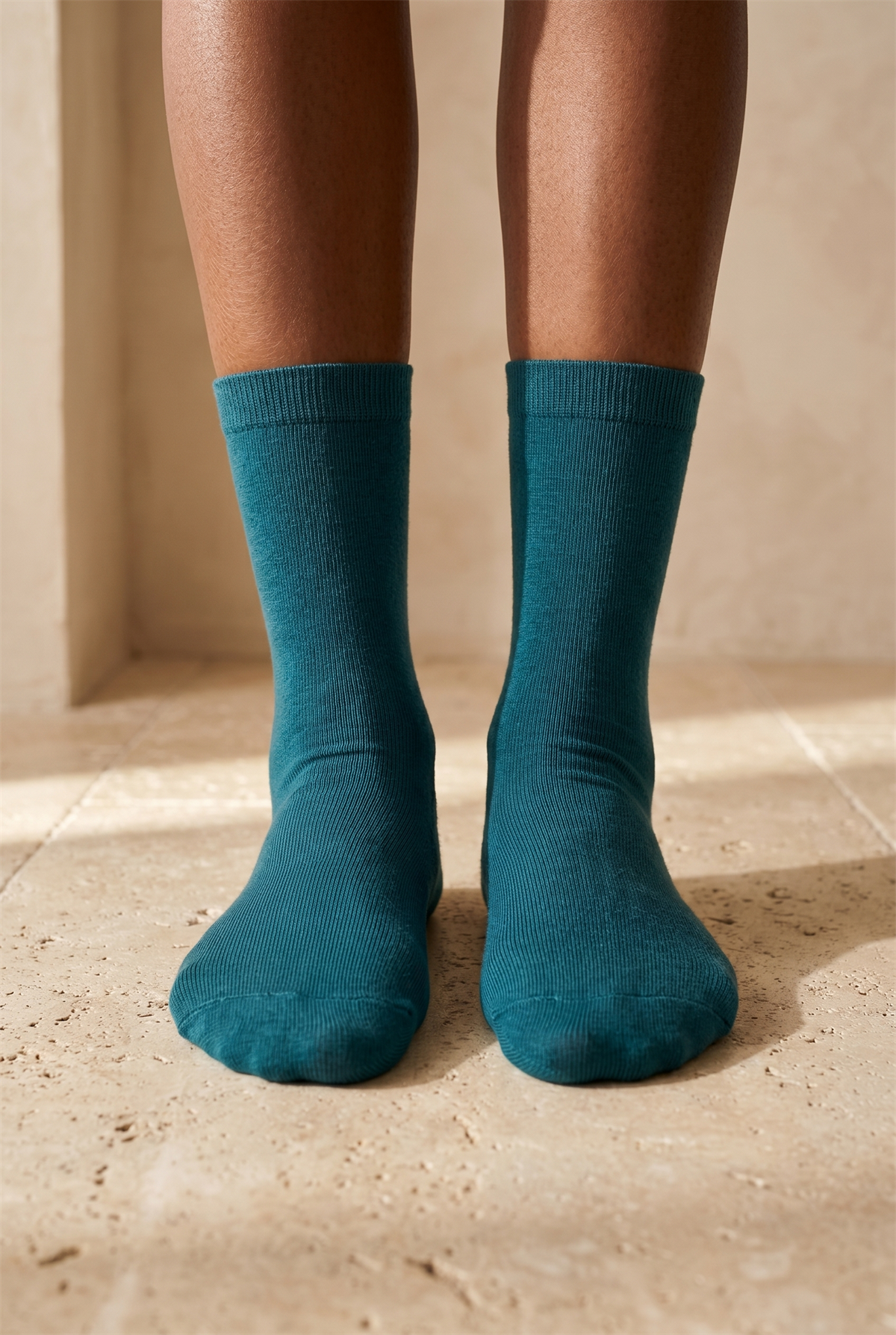 Kadın Family Basic Soket Çorap Yeşil