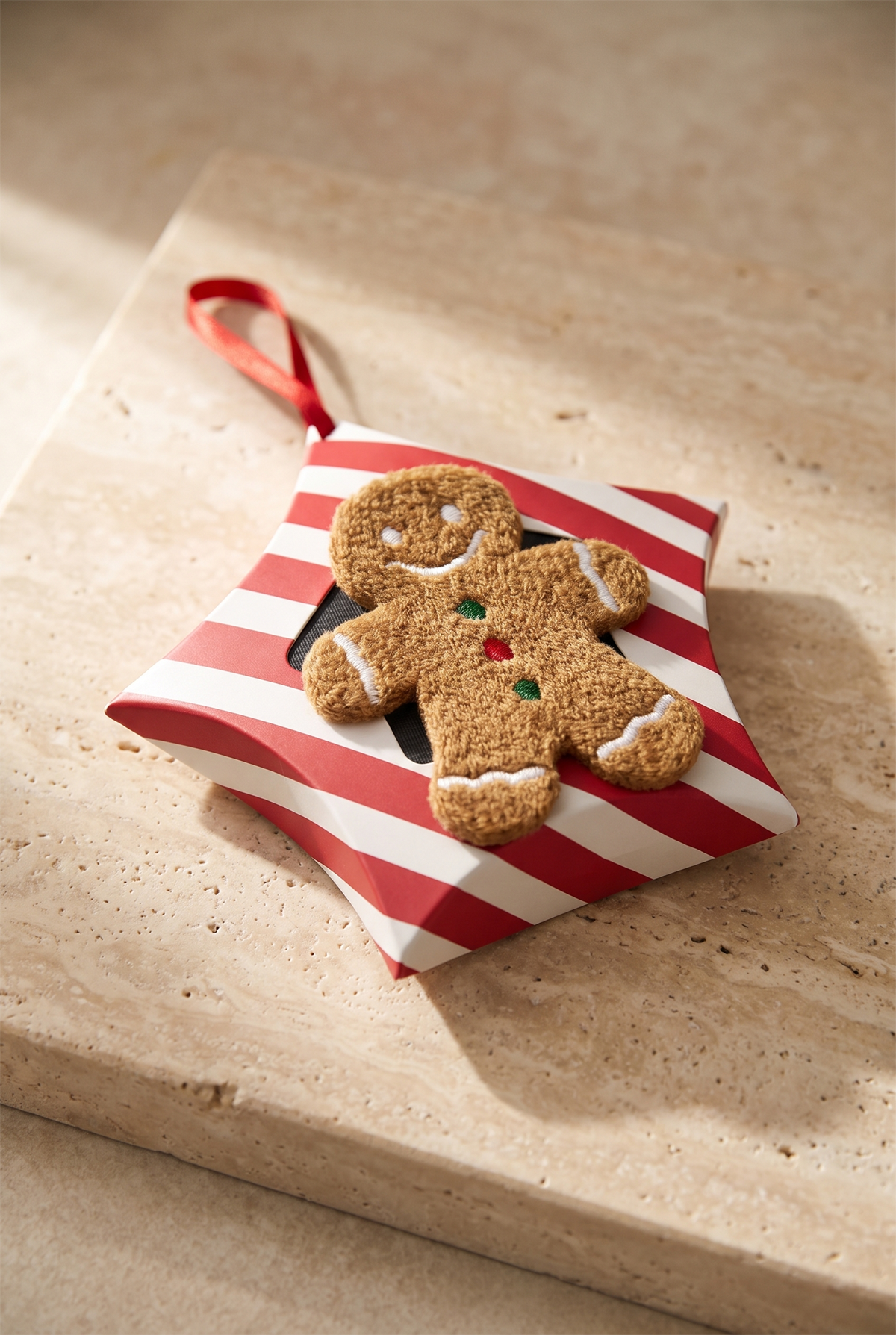 Kadın Ginger Breadman Kutulu Yılbaşı Soket Çorap 