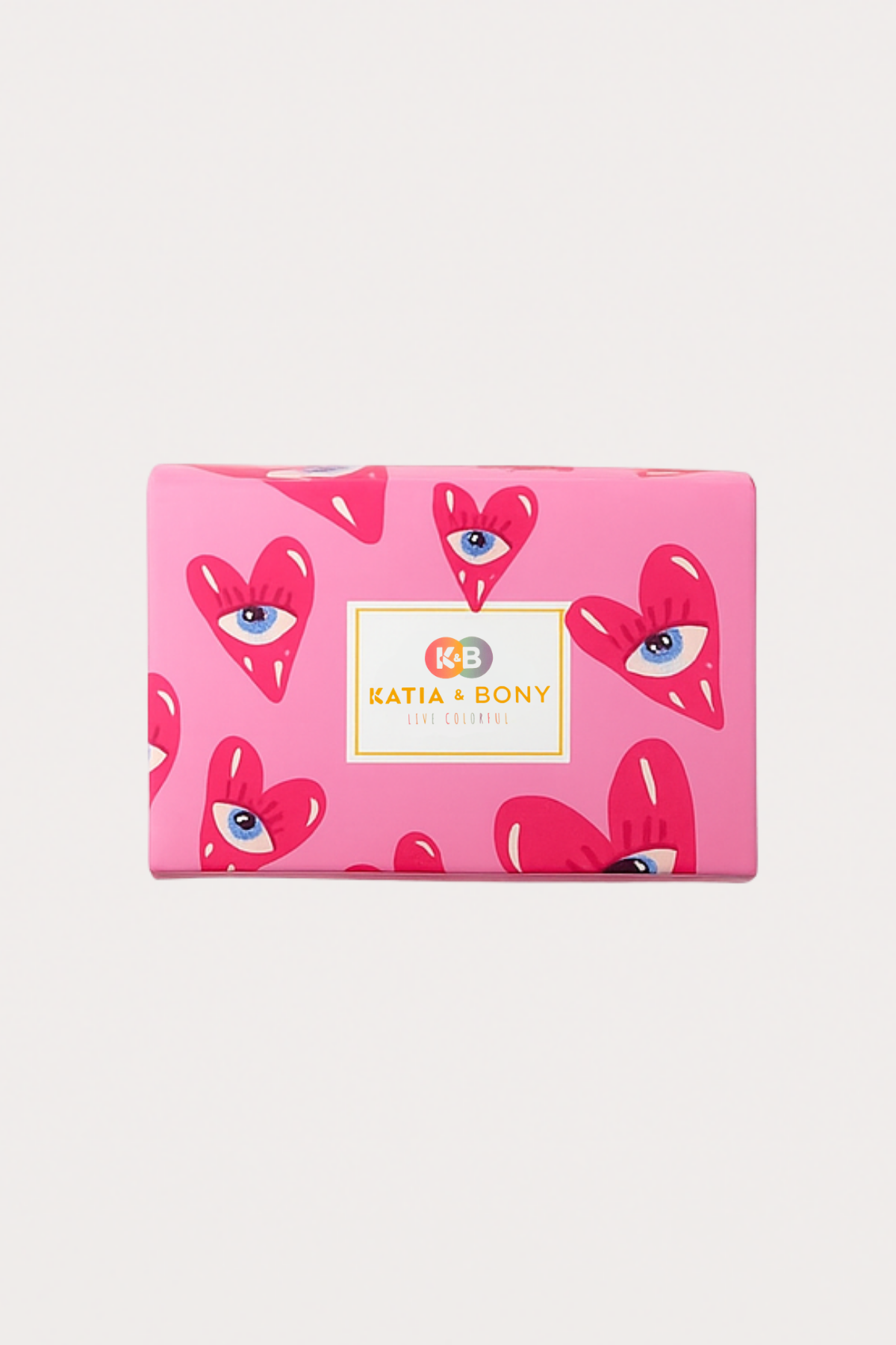 Womens Heart Patterned 3-Pack Sock in Box