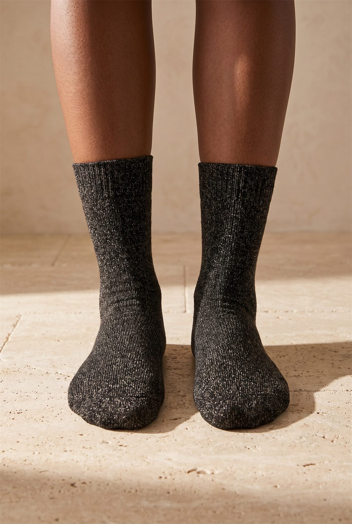 Kadın New Shine Soket Çorap Siyah