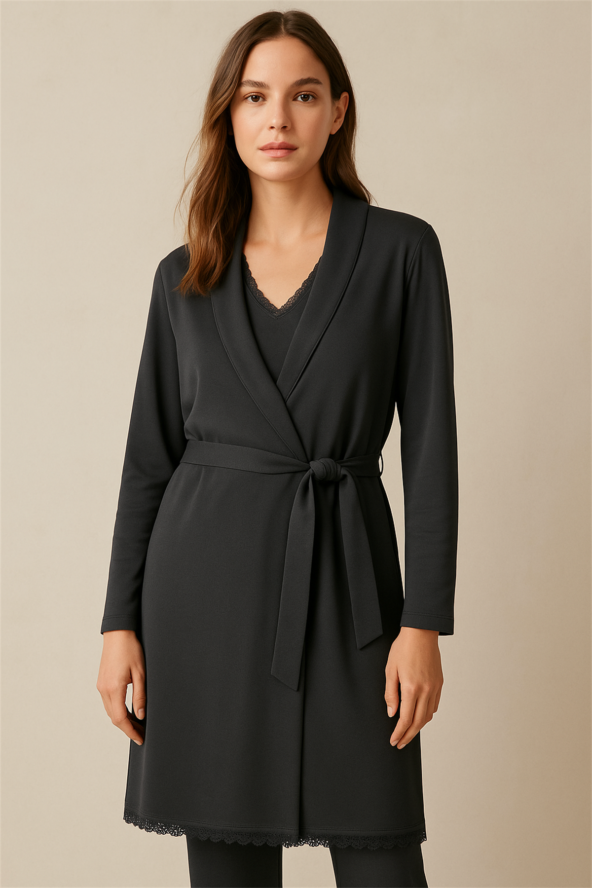 22511W3010 SILVER KADIN SABAHLIK Antrasit