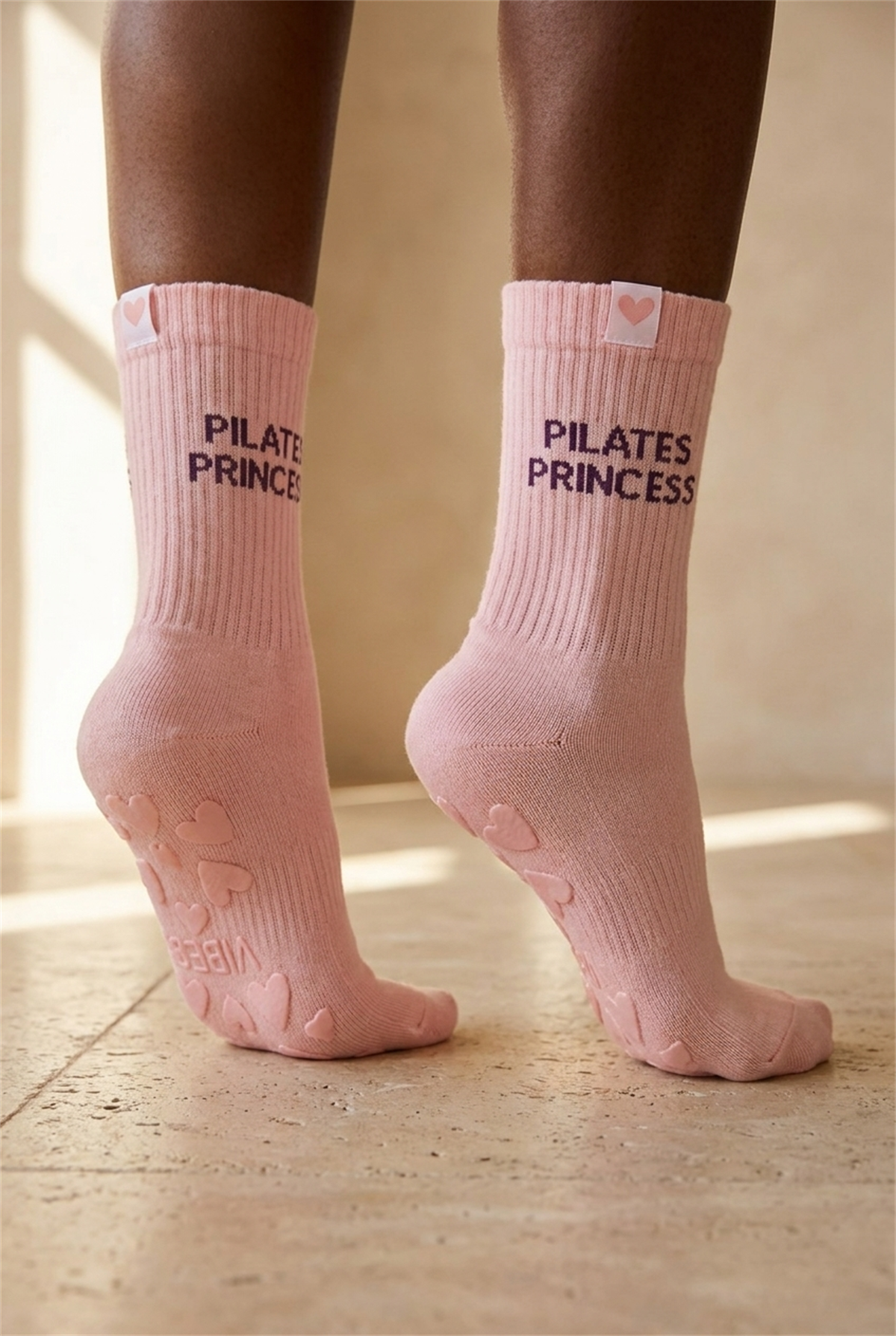 Kadın Soket Pilates Çorabı Çok Renkli