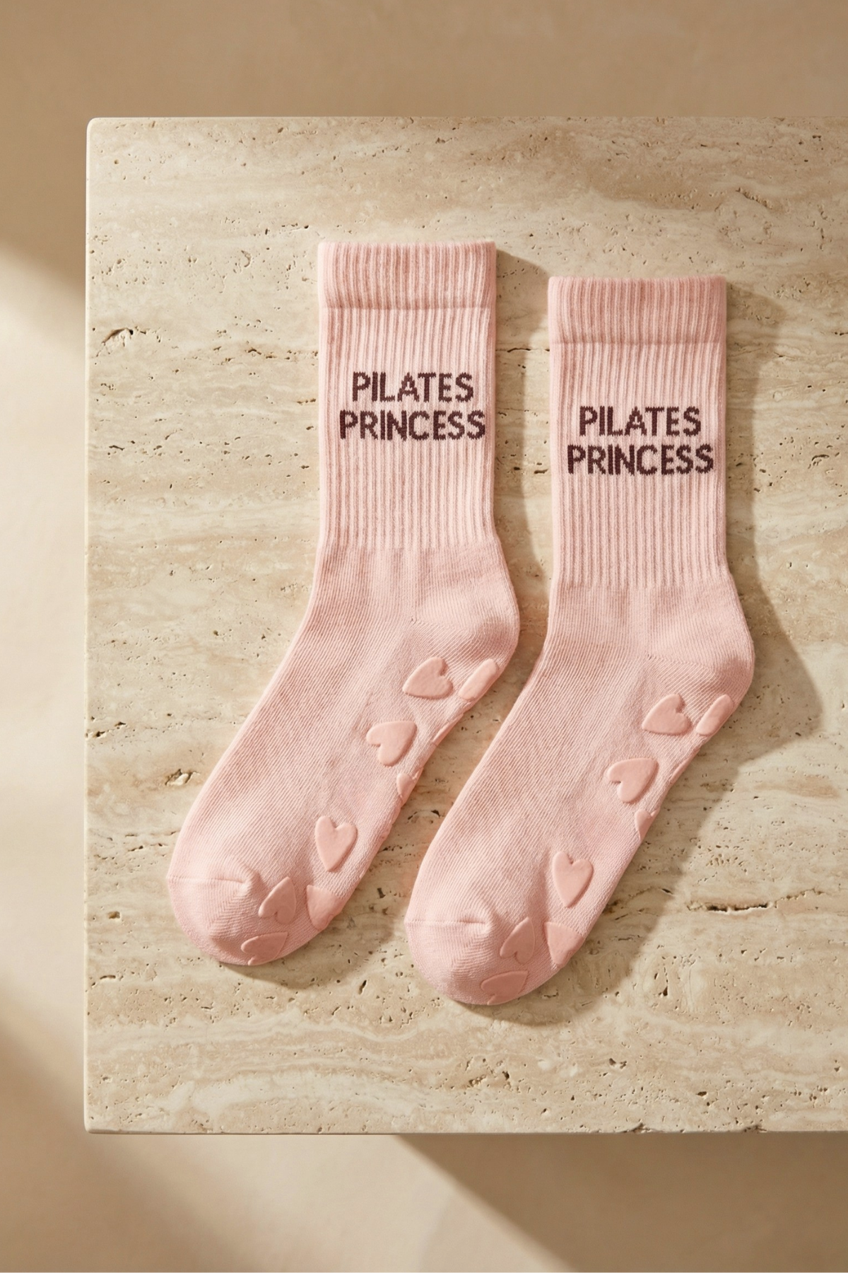 Kadın Soket Pilates Çorabı Pembe