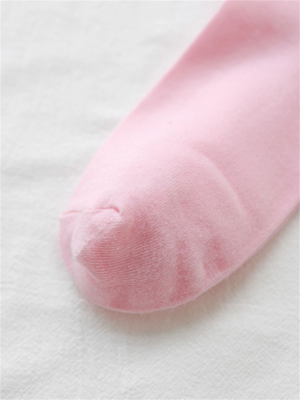 Kadın Tül Kalpli Soket Çorap Pembe