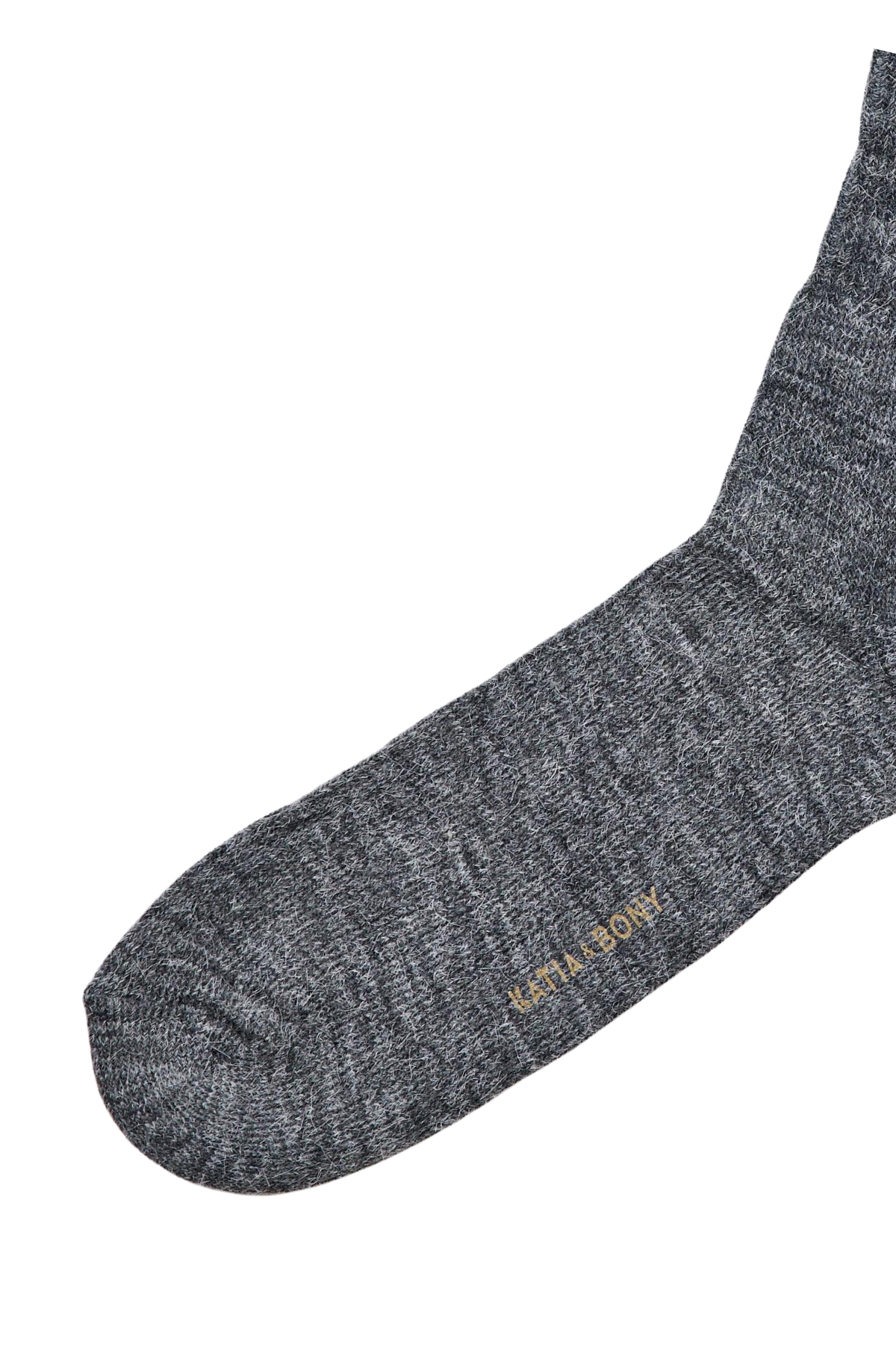 Womens Woolen Ankle Socks Gray