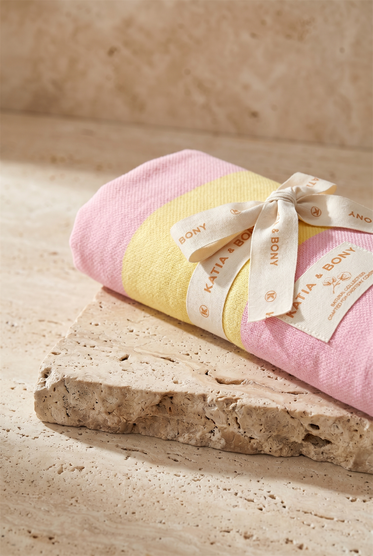 Thıck Strıped Pashemal Yellow