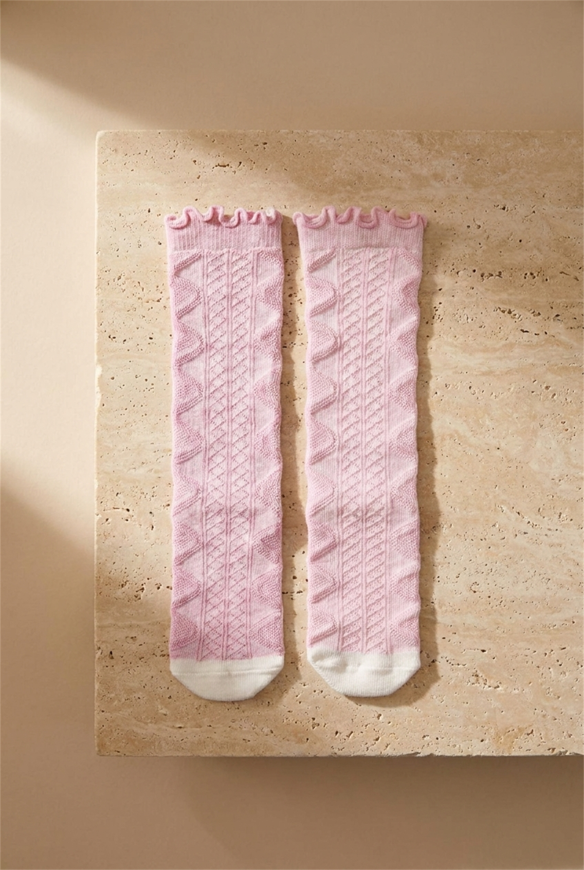Baby Girl 3 Pack Knee Socks Pink