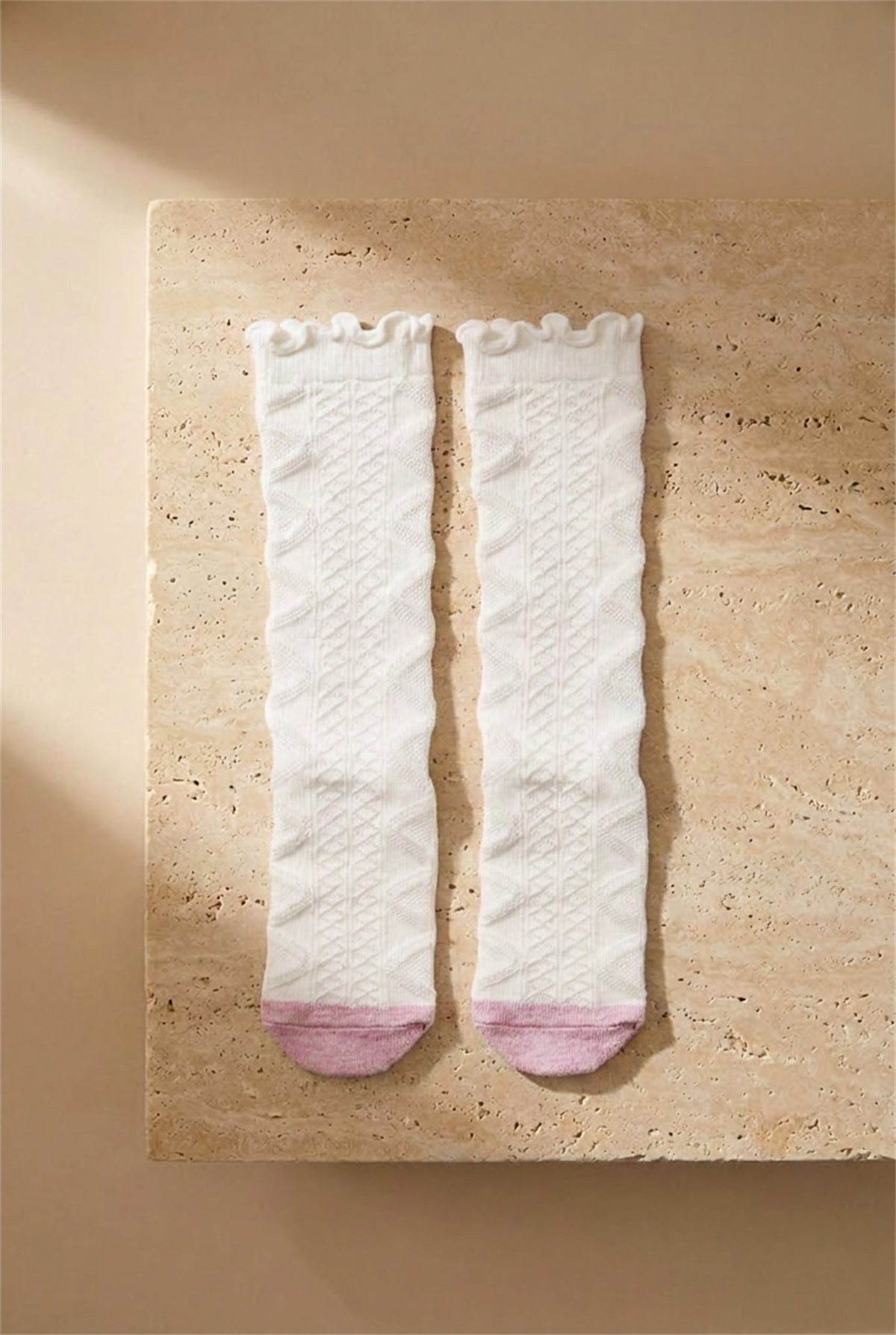 Baby Girl 3 Pack Knee Socks Pink