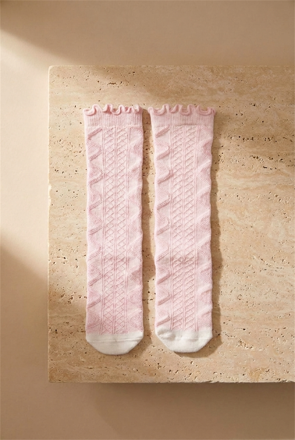 Baby Girl 3 Pack Knee Socks Pink