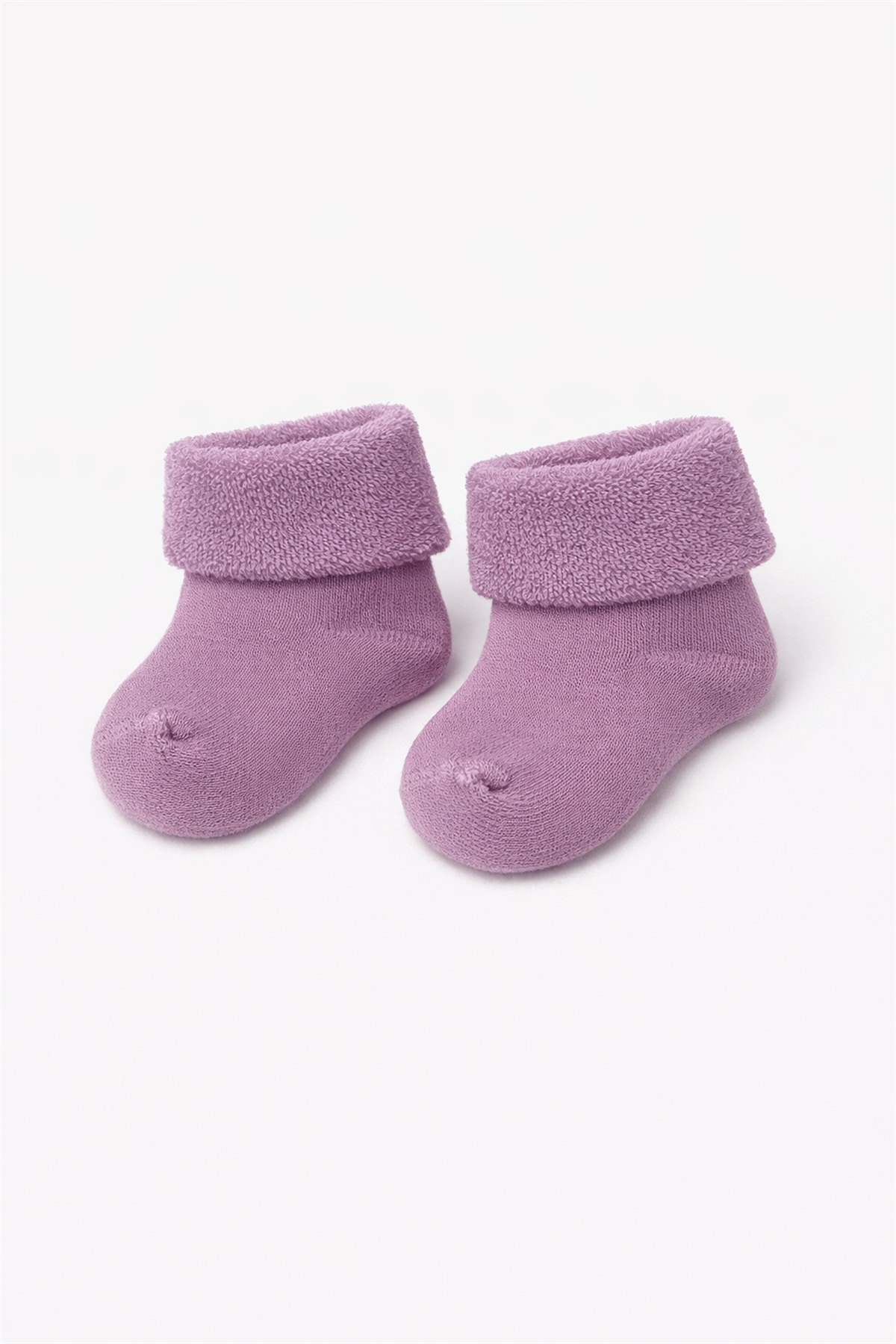 Kız Bebek 4lü Havlu Soket Çorap Pembe Mix