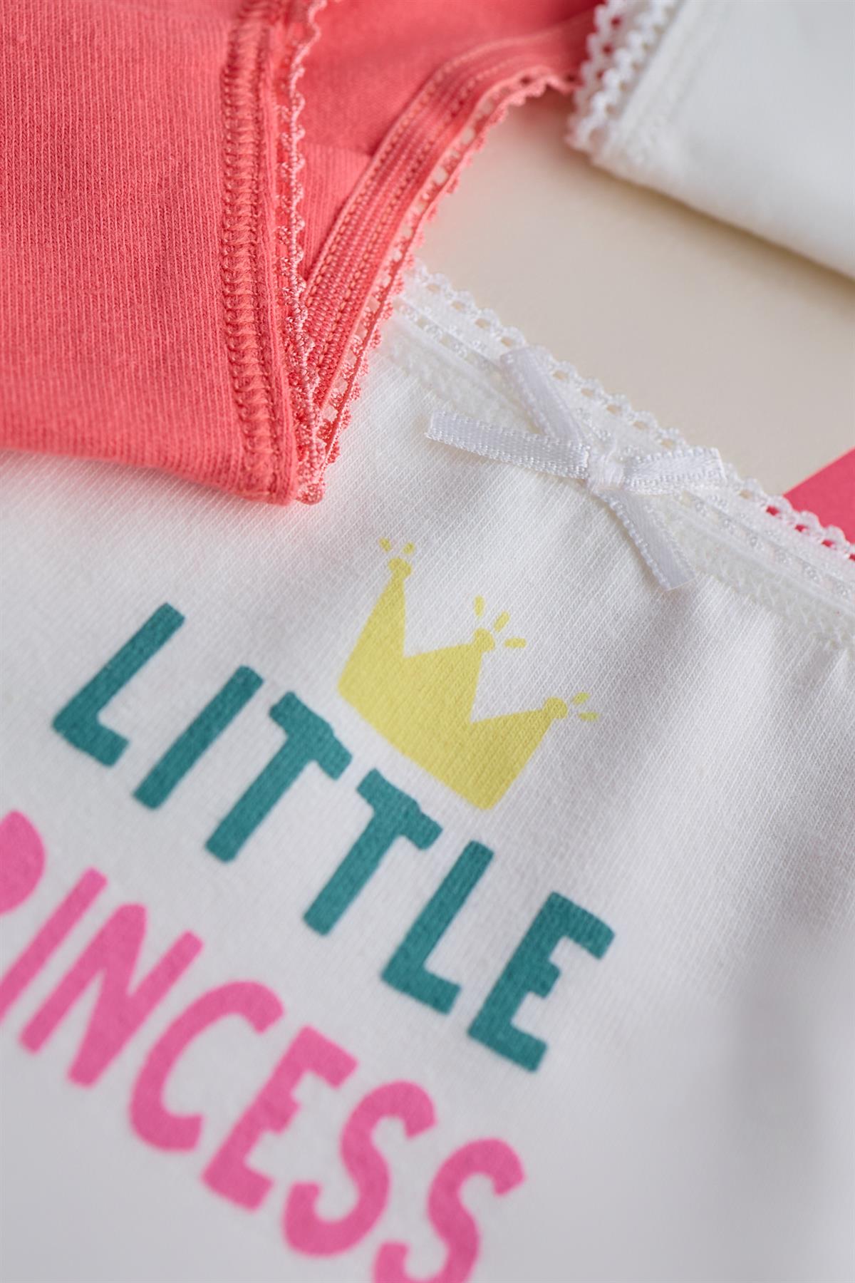 Girls 3-Pack Polka Dot Slip Off-White