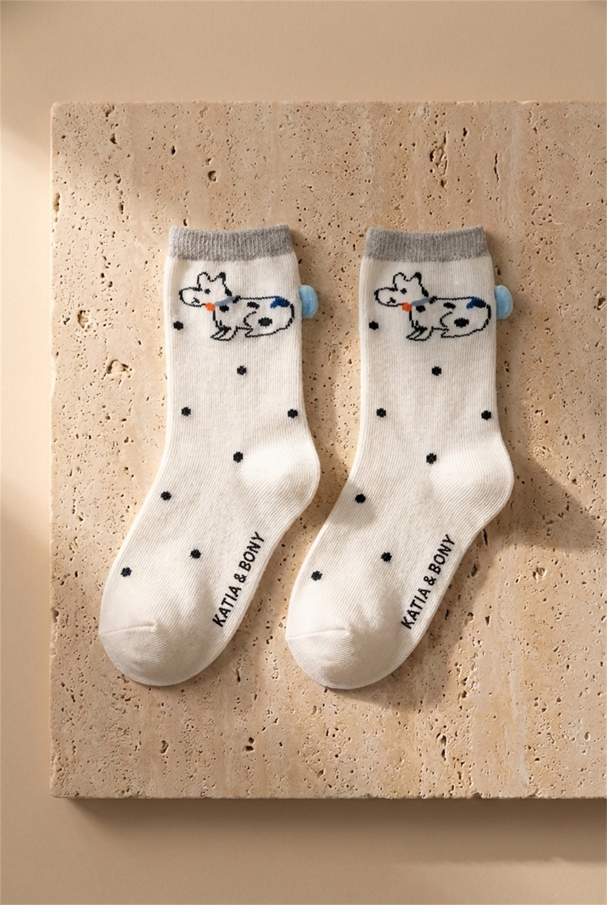 12601G2004 4PCK HAYVAN DESENLİ KIZ ÇOCUK SOKET ÇORAP Patterned