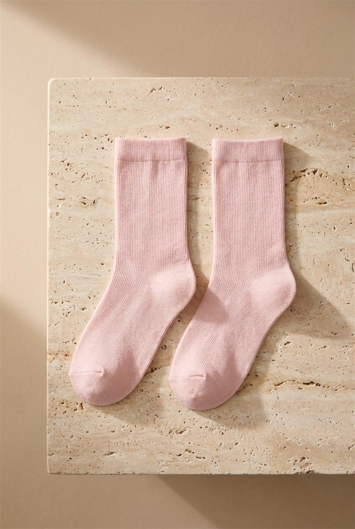 Girls Basic Socks Pink