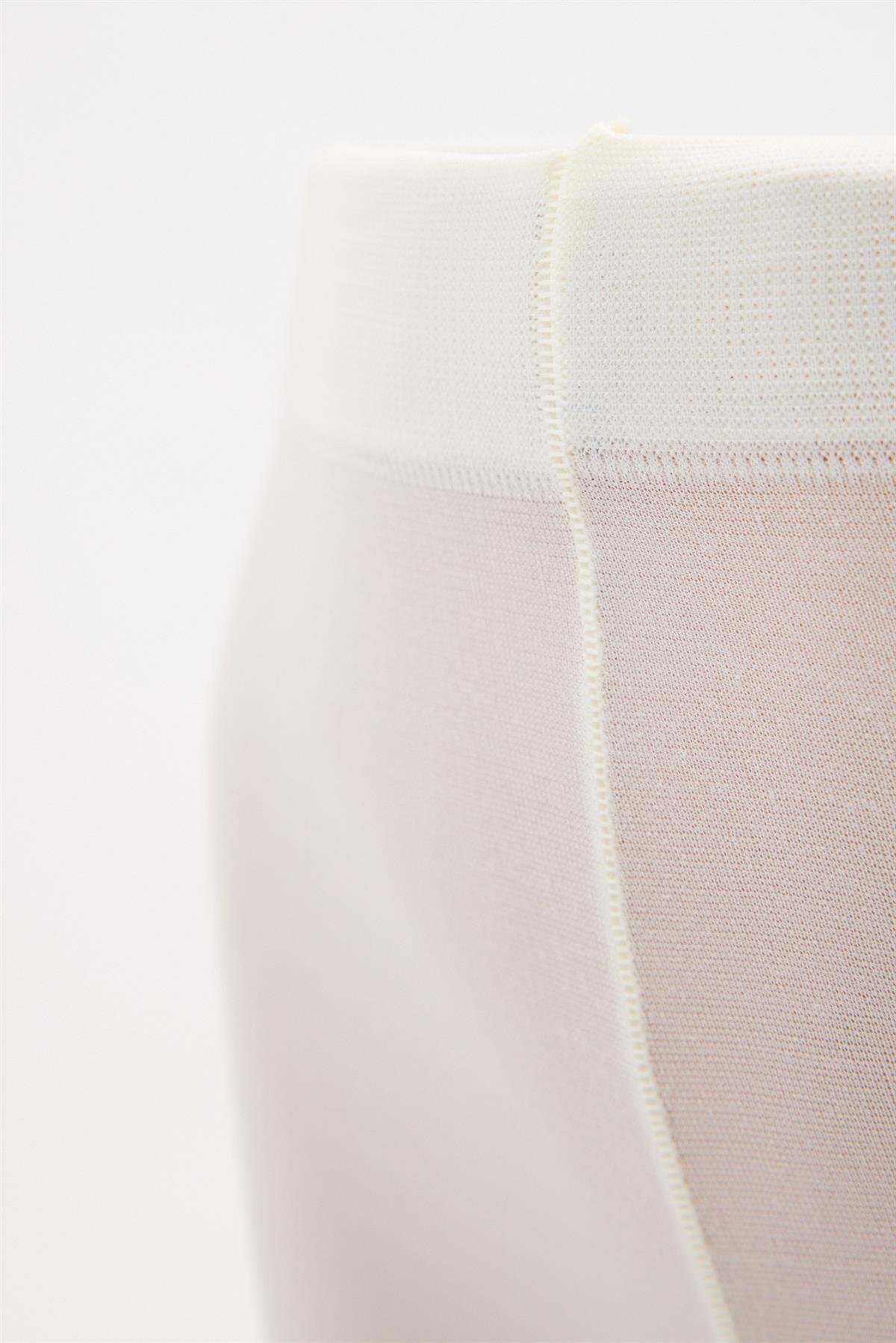 Girls Tights in Ecru