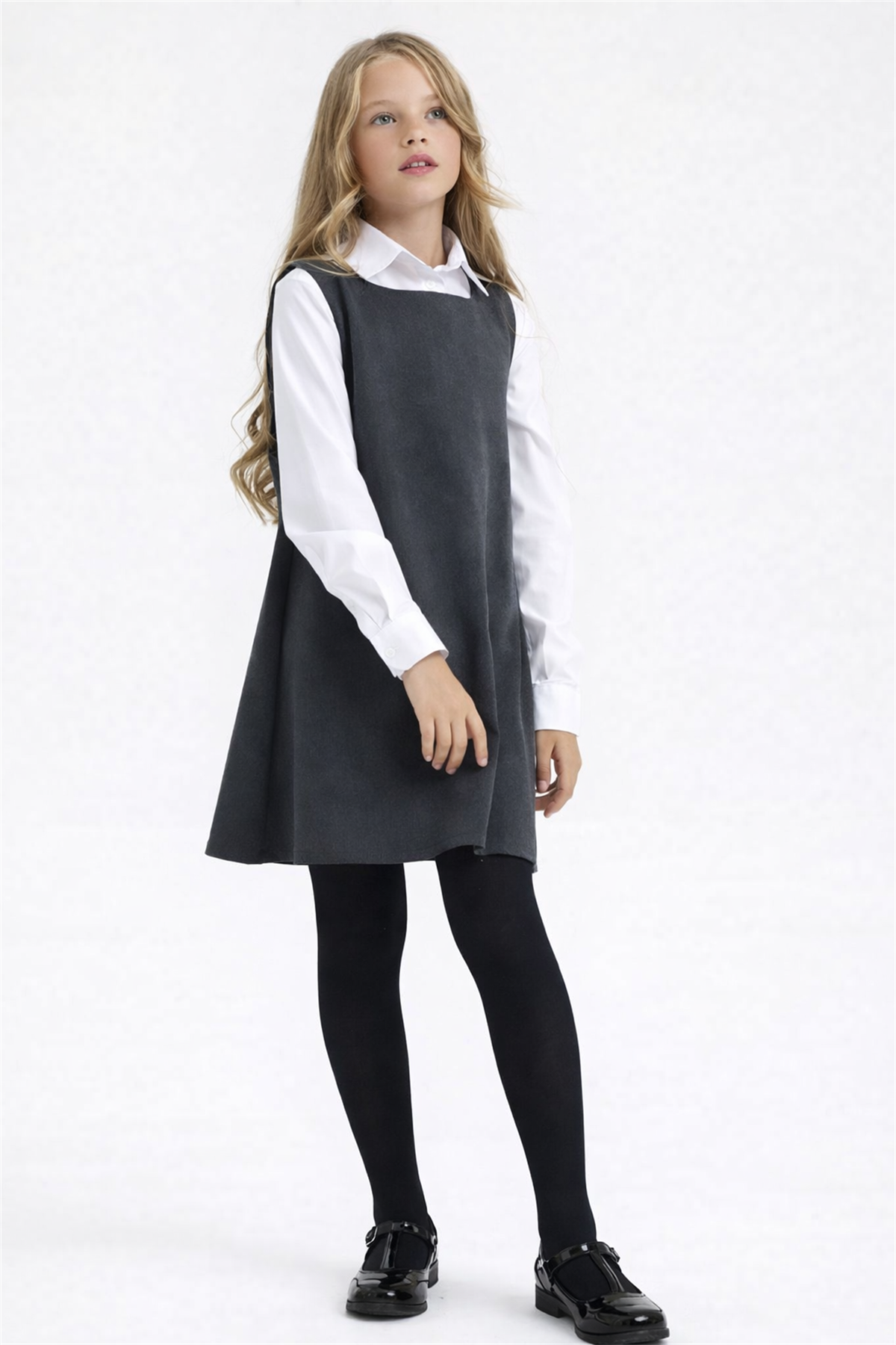 Kız Çocuk Mus Külotlu Çorap Siyah