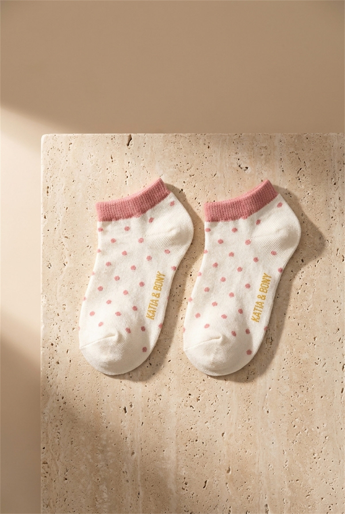 Kız Çocuk Puantiyeli 5li Paket Step Çorap Çok Renkli