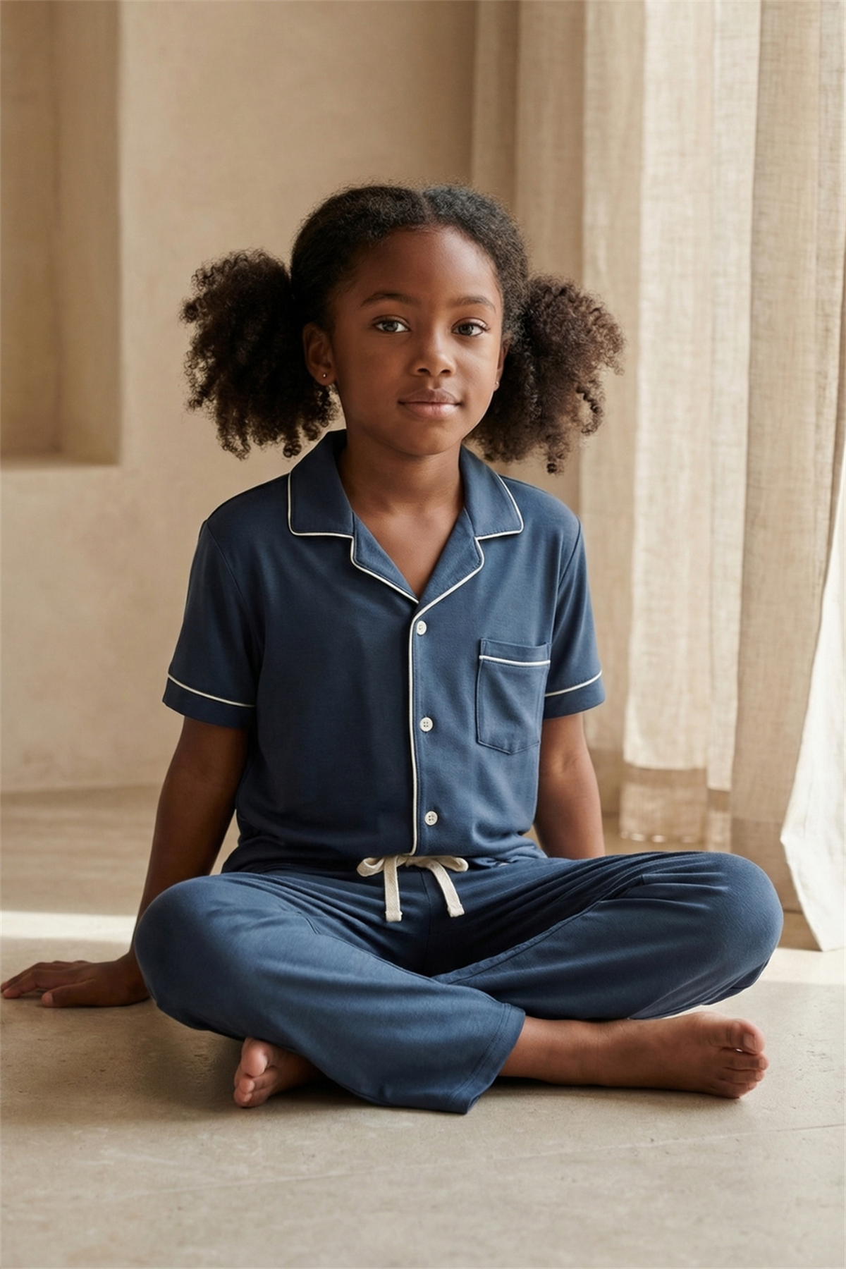 Kız Çocuk Silver Pijama Takımı