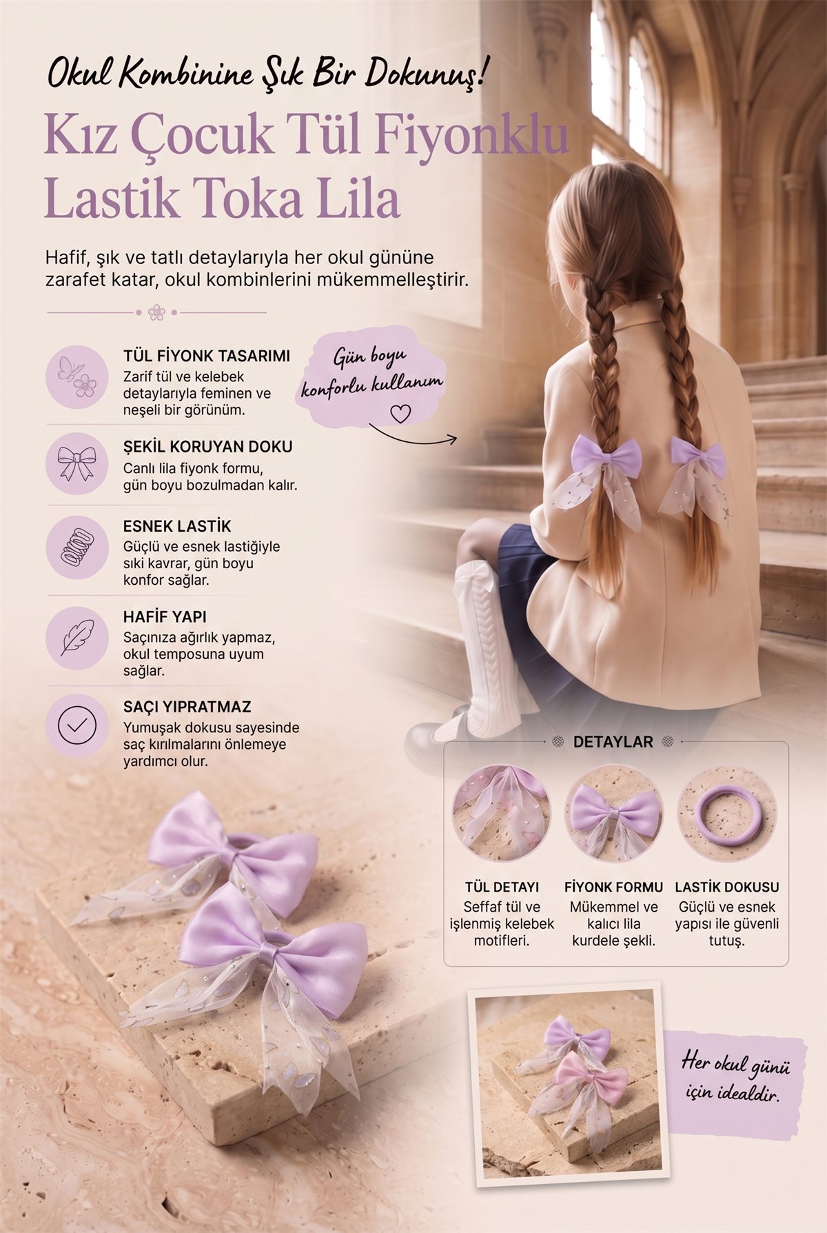 22505G2383 DESENLİ FİYONK TOKA-26600 LILAC