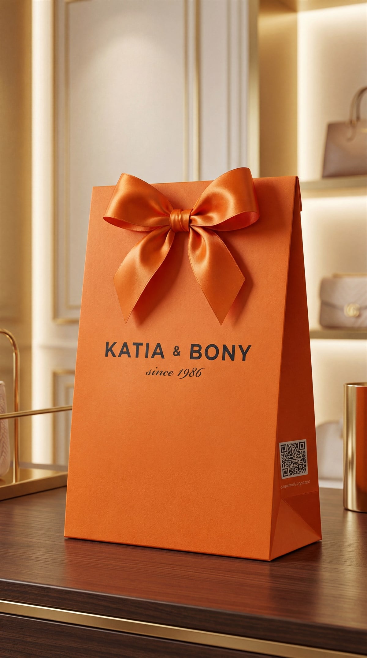 Küçük Boy Katia & Bony Hediye Paketi Turuncu