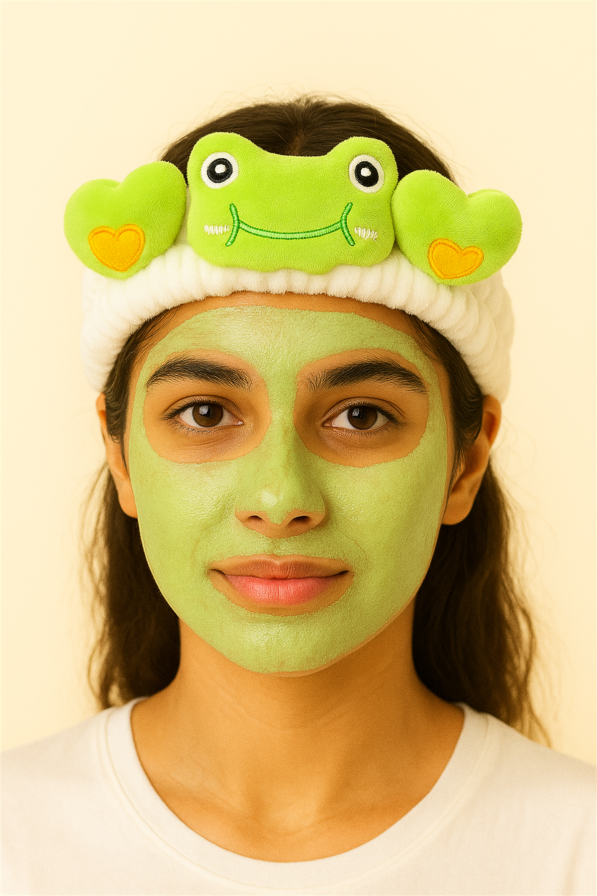 Kurbağa Aksesuarlı Saç Bandı