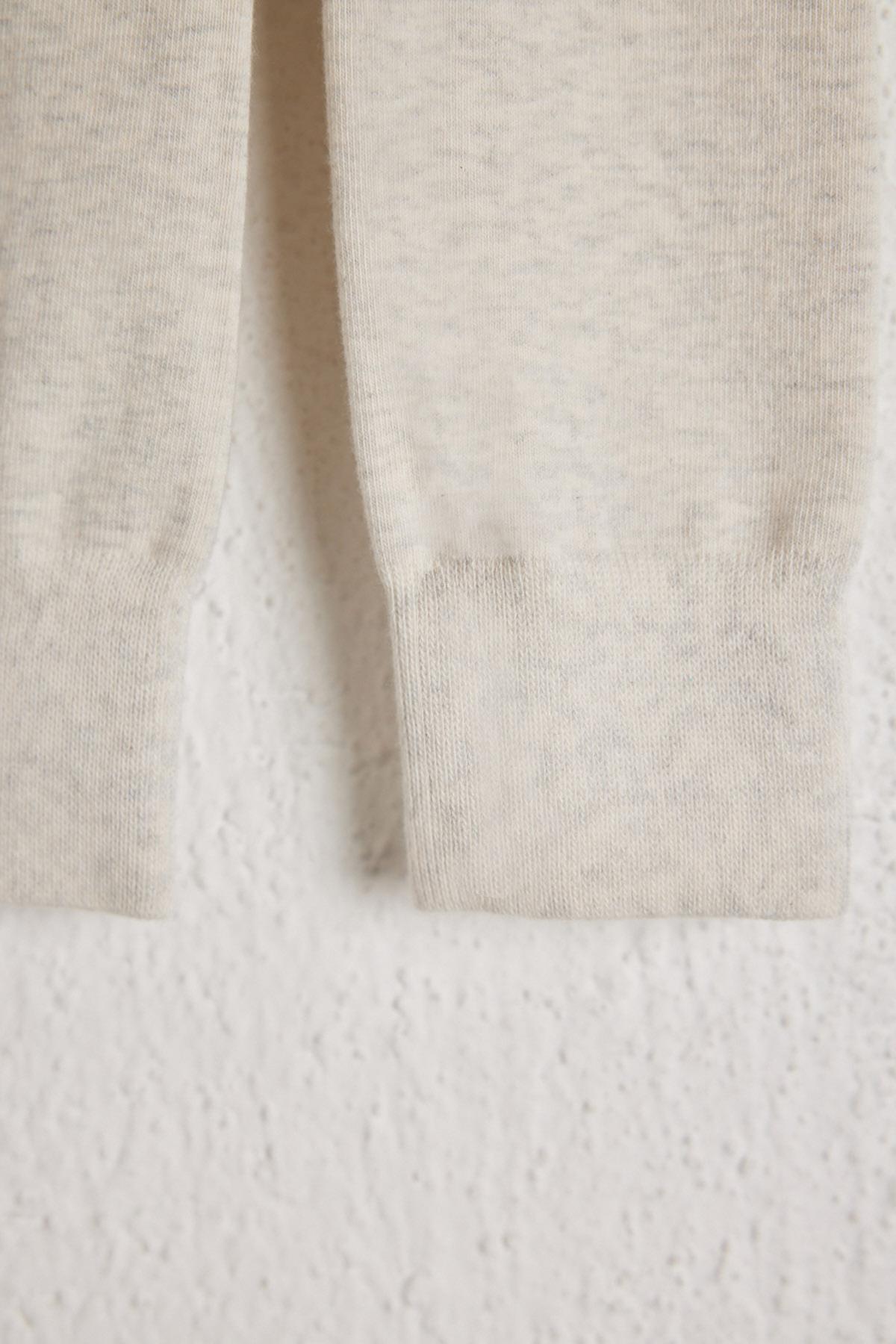 Baby Leggings with Tire Detail Cream