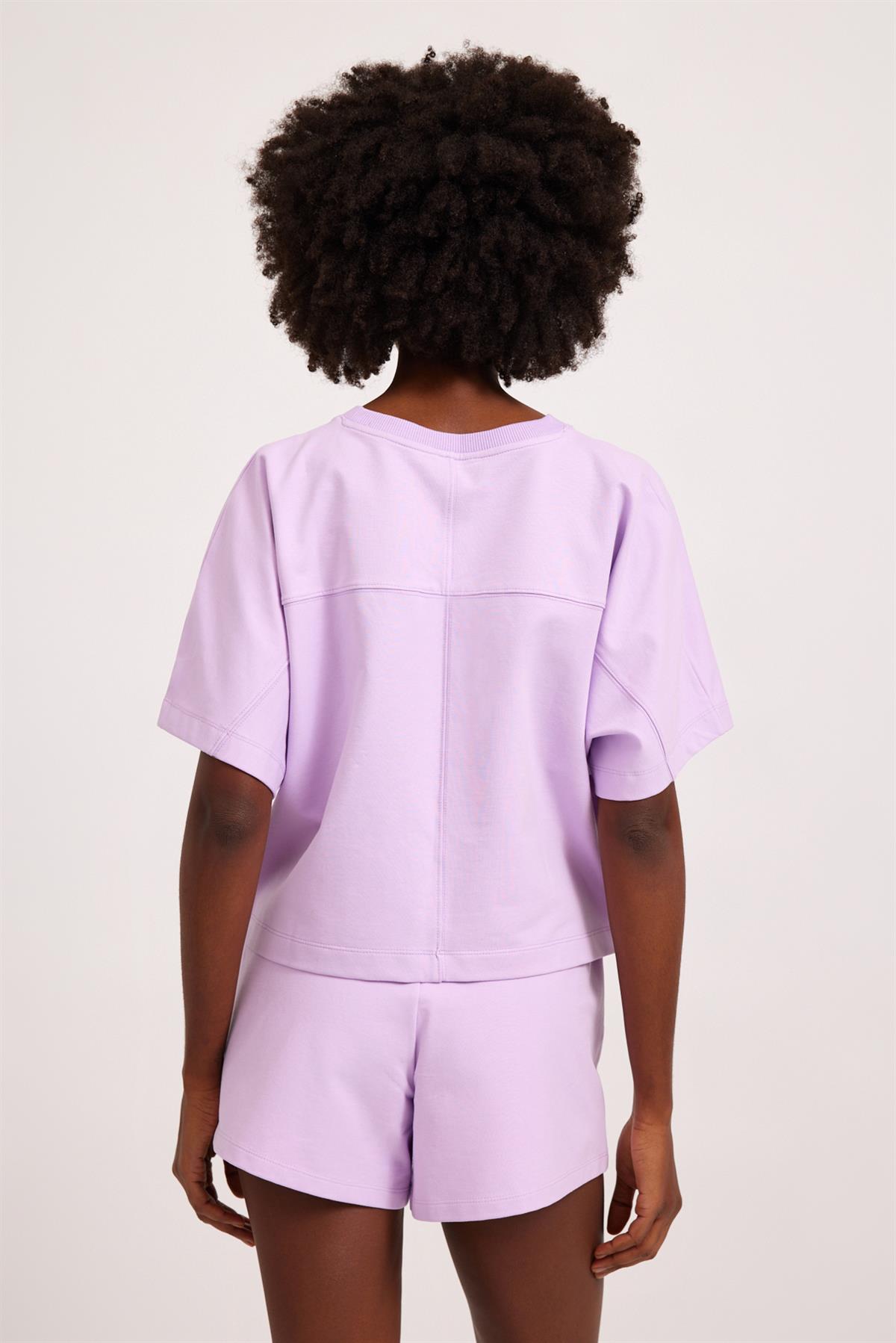 Womens Lavender T-Shirt Lilac