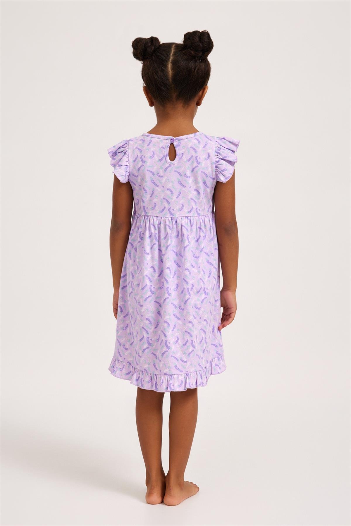 Lavender Girls Nightgown Lilac