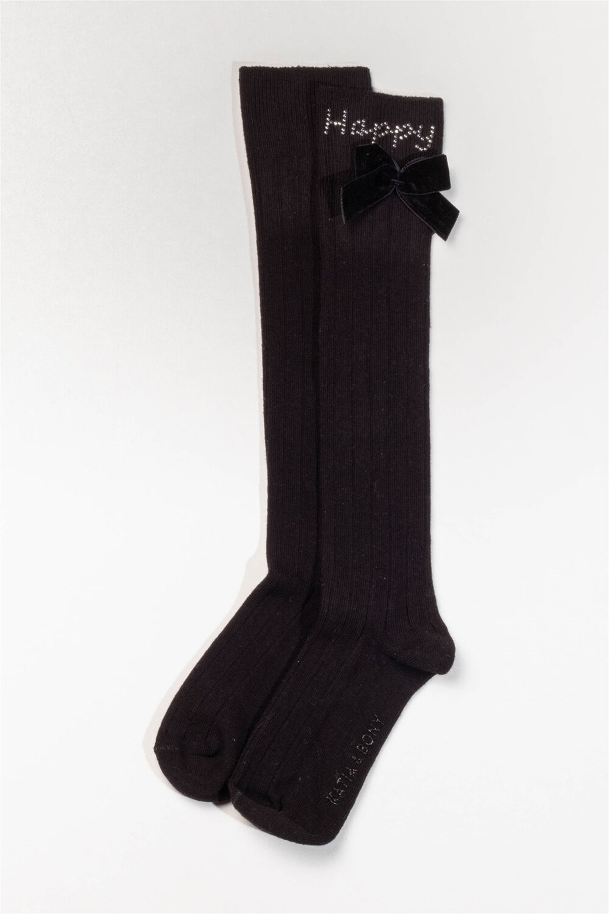 Lets Party Knee-High Childrens Socks Black