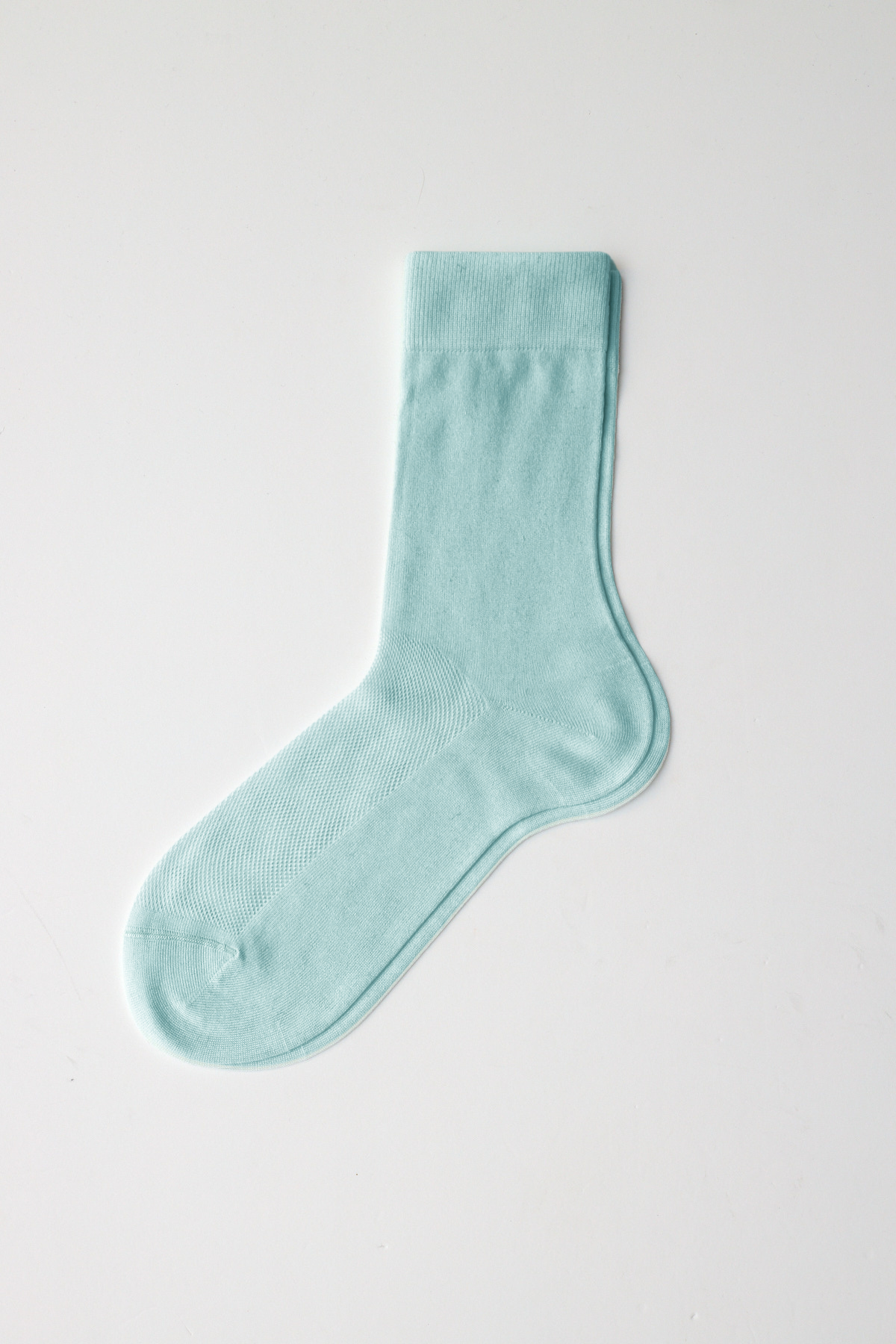 Merserize Fileli Erkek Soket Çorap Koyu Turkuaz