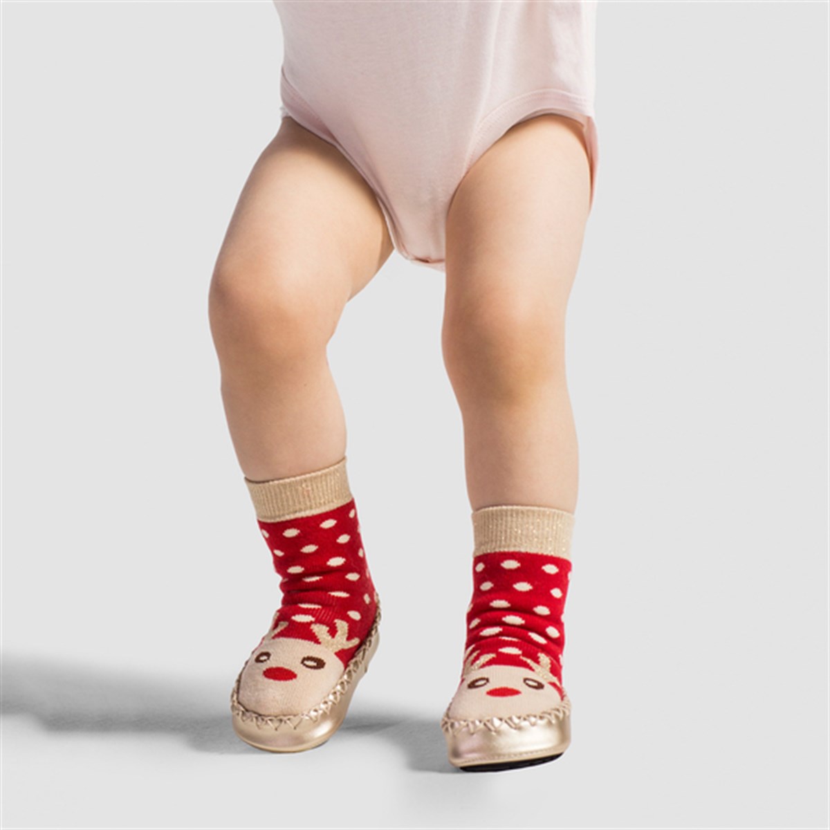 New Dear Moccasin Red