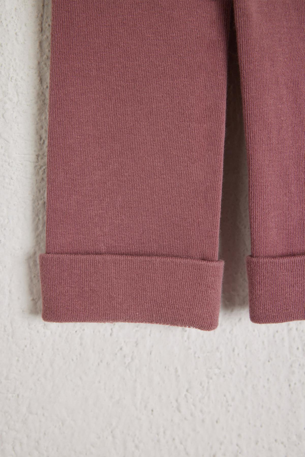 Cotton Baby Leggings Pants Rose Pink