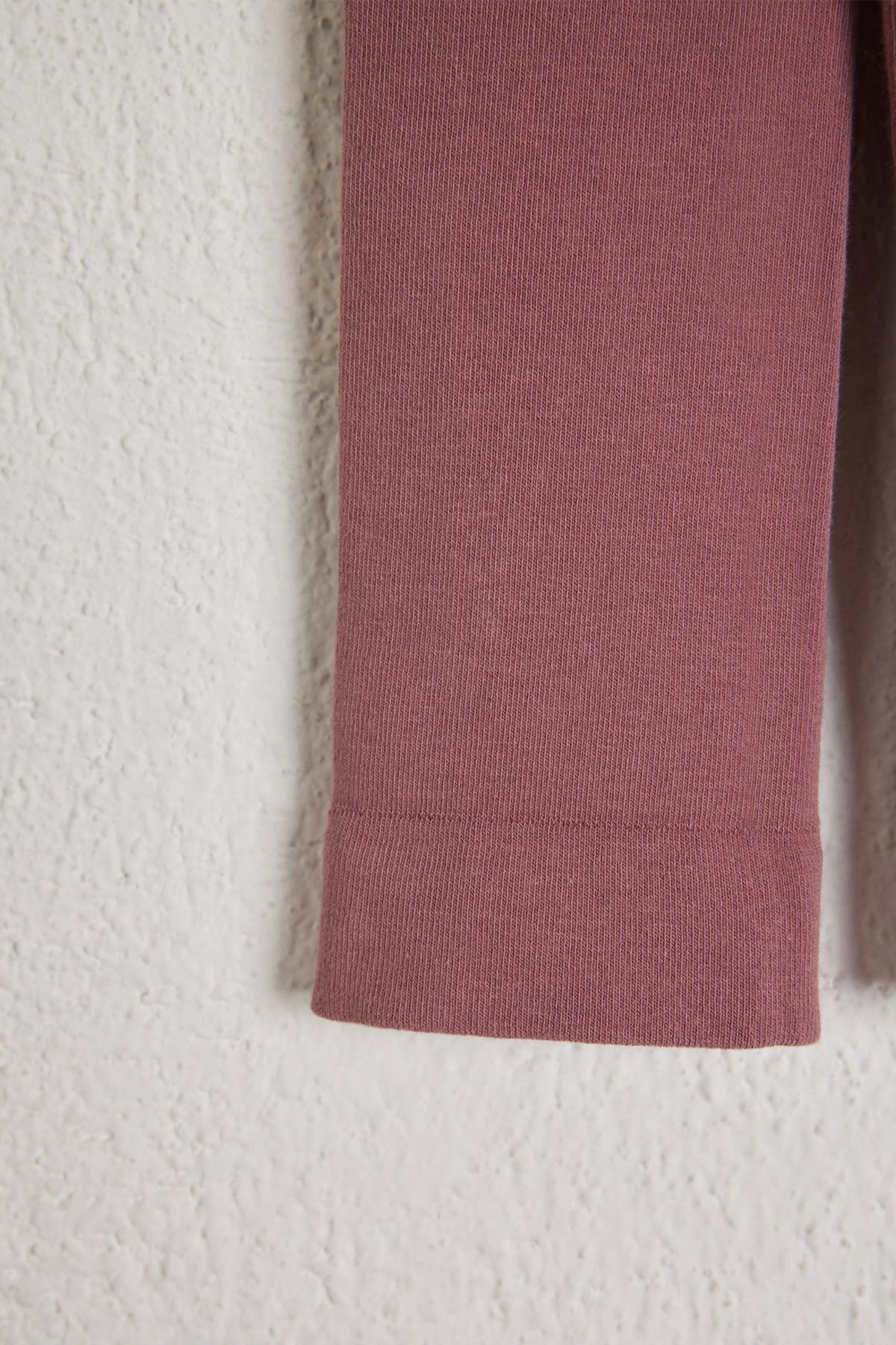 Cotton Baby Leggings Pants Rose Pink