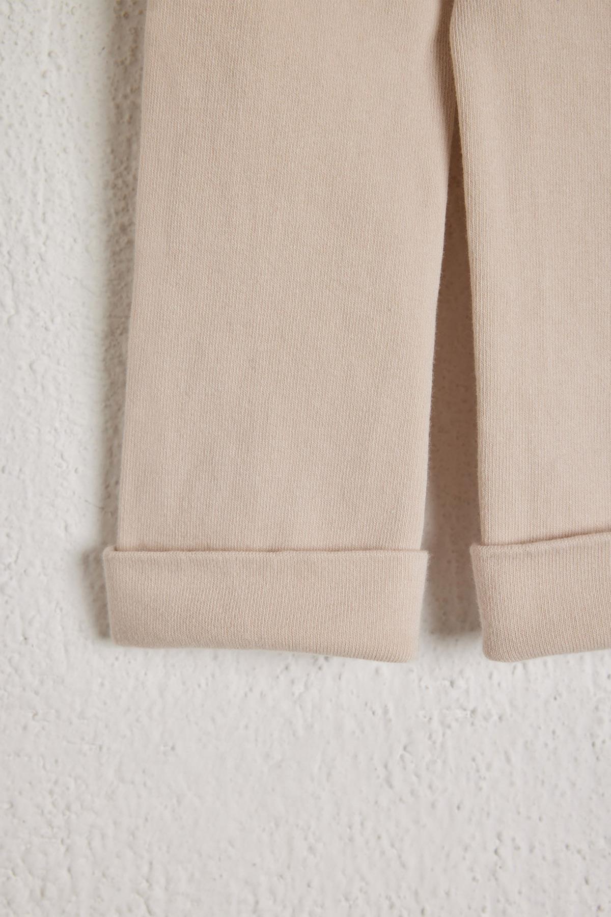 Cotton Baby Leggings Cream