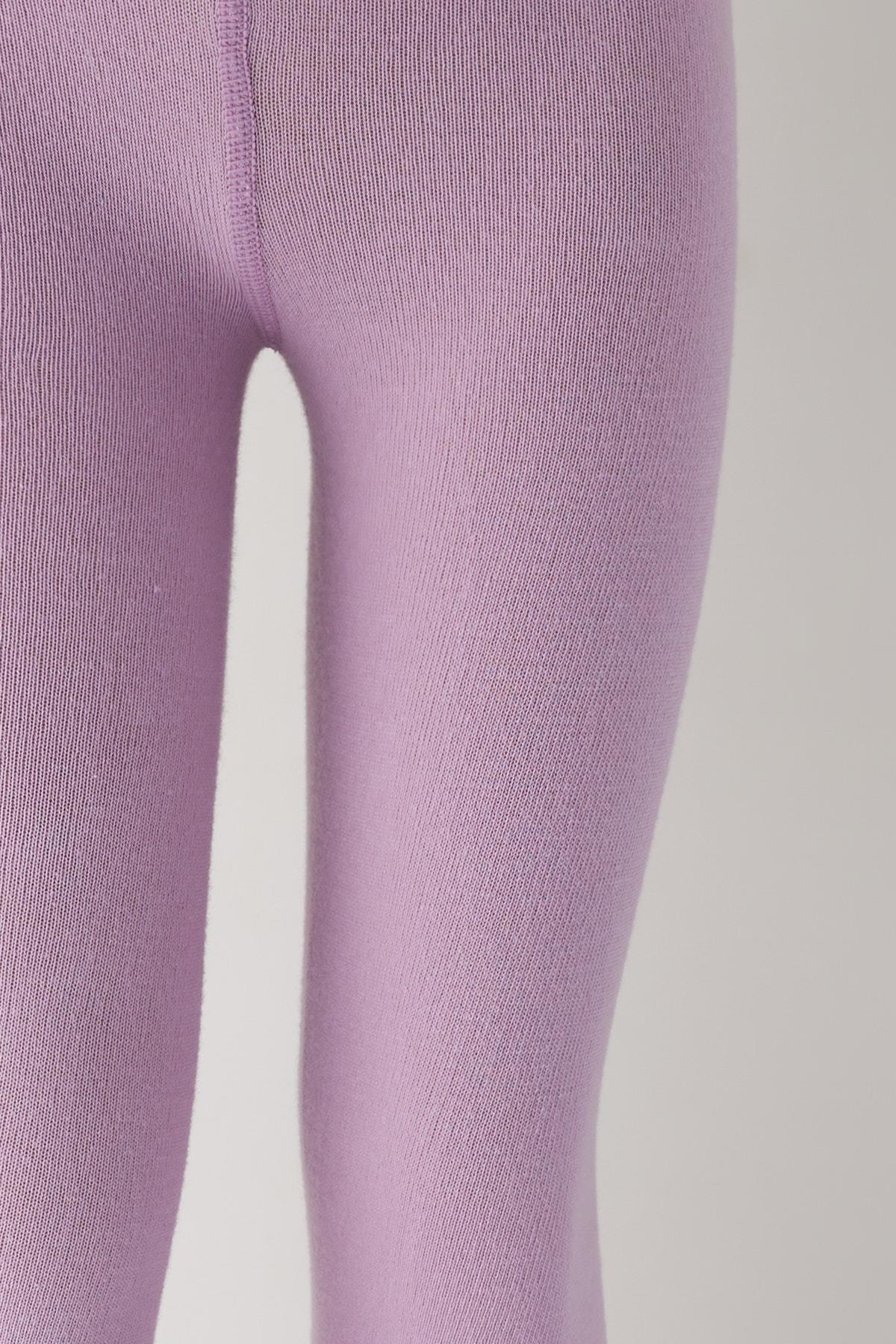 Cotton Kids Leggings Lilac