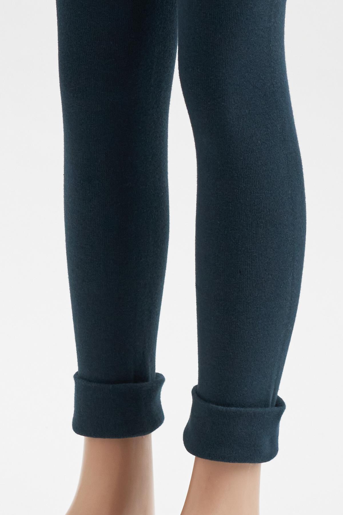 Cotton Childrens Leggings Pants Navy Blue