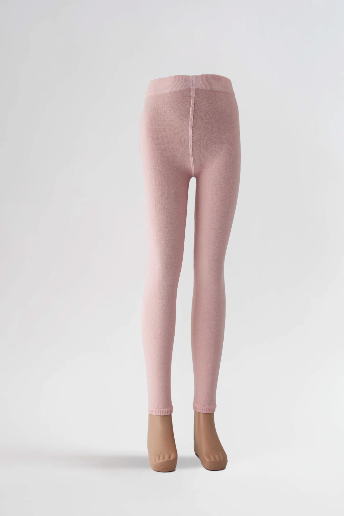 Cotton Childrens Leggings Pink