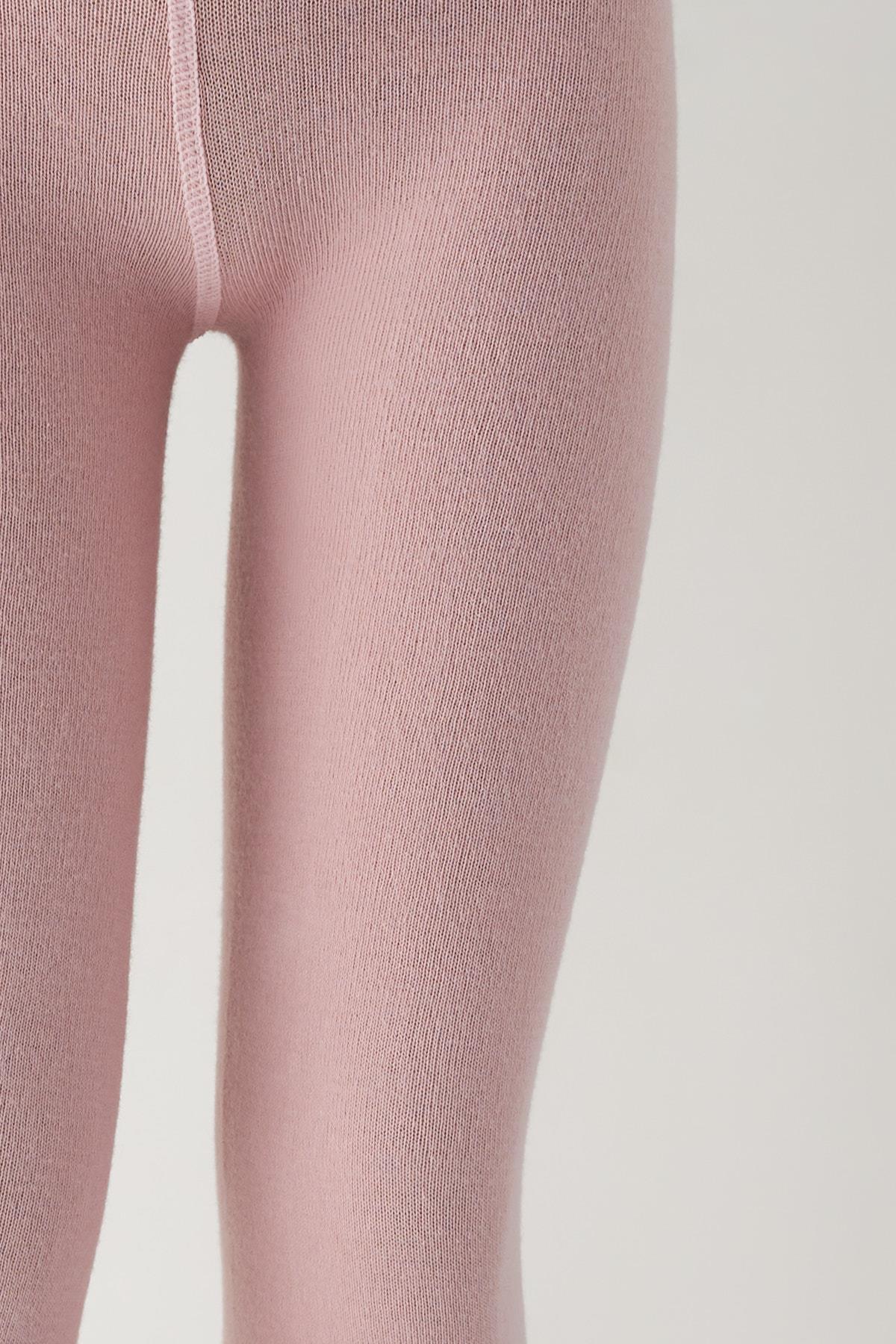 Cotton Childrens Leggings Pink